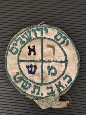 טלאי נדיר - יום ירושלים תש"ט.