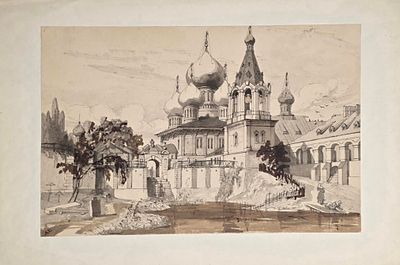 Андре Дюран - Andr&eacute; Durand - Нижний Новгород. Собор Благовещения Пресвятой Богородицы 