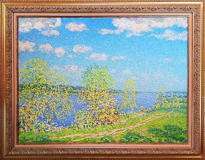 Жидков Евгений Николаевич - Воздух мая. 2004 г. Холст, масло. 60 х 80