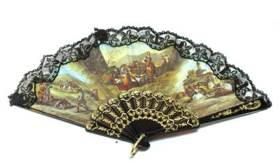 2 מניפות אירופאיות יפות