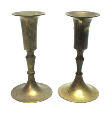 זוג פמוטי פליז ,12 ס"מ