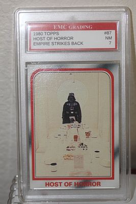 Graded Empire Strikes Back Card. as shown