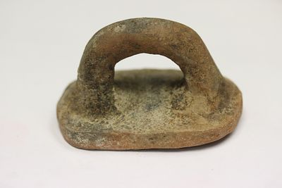 A Possible Precolumbian Article. There is some sort of writing on it - approximately 3 inches long