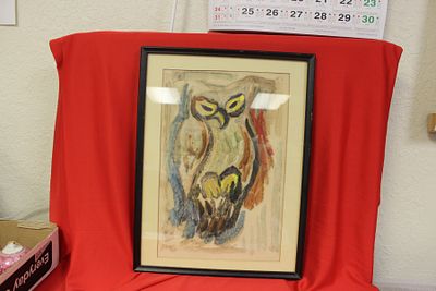 A Lithograph/Print by Ellen Dixon Gragen. overall= 16 3/4" x 12 3/4"