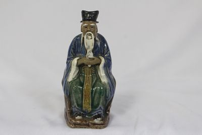 Vintage Mud Man. marked China - 4 1/4" tall