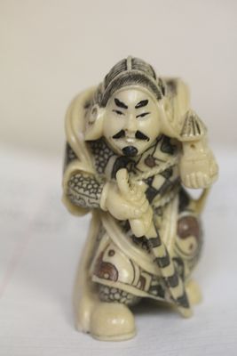 A Resin Warrior. 3 1/4" tall