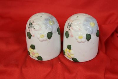 Set of Two Salt and Pepper Shakers. 3" tall