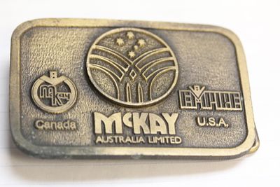 Limited Edition Brass Belt Buckle. as shown