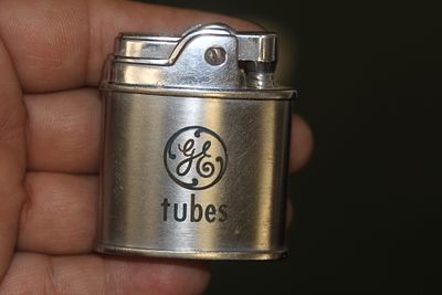 Rare Ronson GE Advertising Lighter. as shown