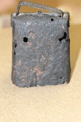 Vintage/Antique Cowbell. 4" tall