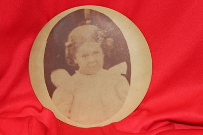 A Large Child Button?. 5 7/8" across