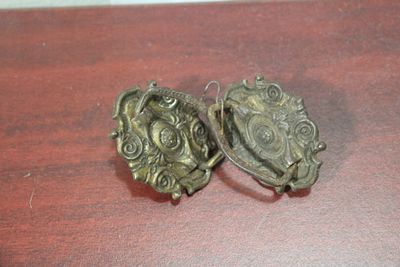 Set of Two Drawer Pulls. as shown