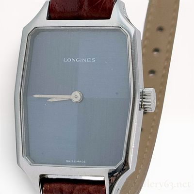 Vintage Longines Stainless Steel Octagonal Dress Watch. This vintage Longines dress watch 