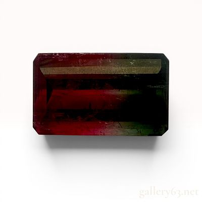 30.6 Carat Bi-Color Tourmaline. Features very nice color.