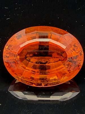 54.6 Carat Citrine Gemstone. Very good color 54.6 carats.