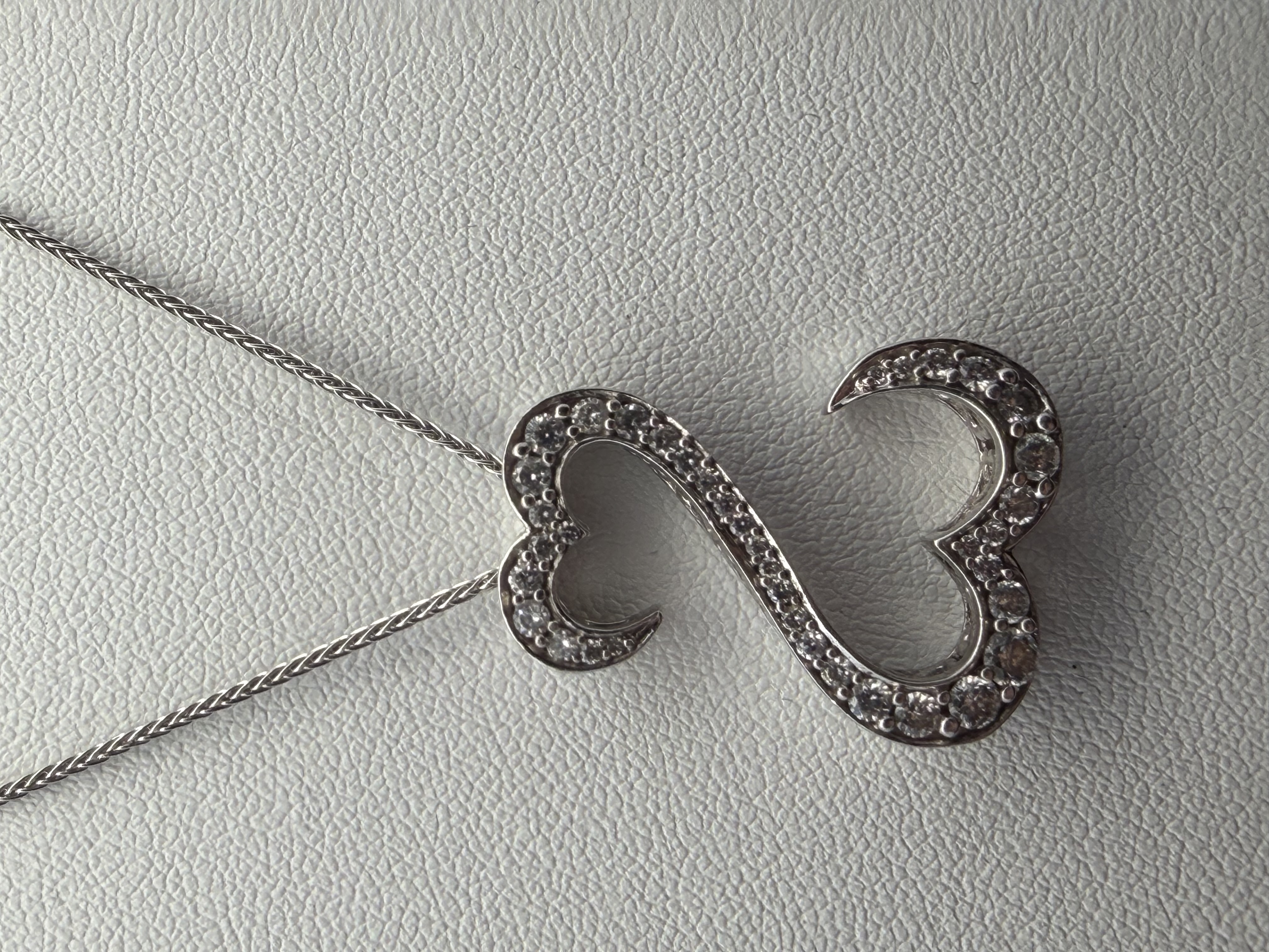 Jane Seymour 14K White Gold Diamond Necklace