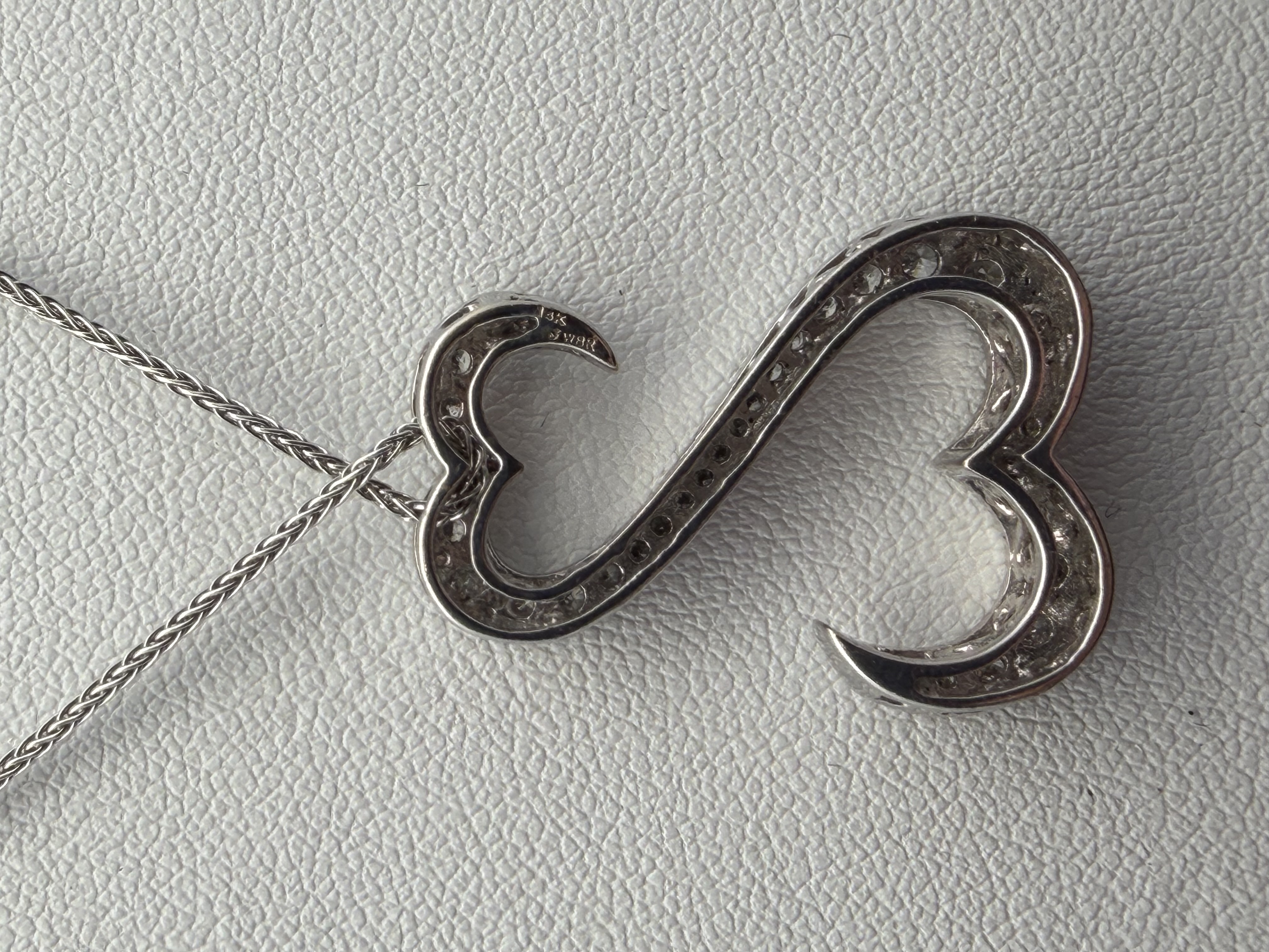 Jane Seymour 14K White Gold Diamond Necklace