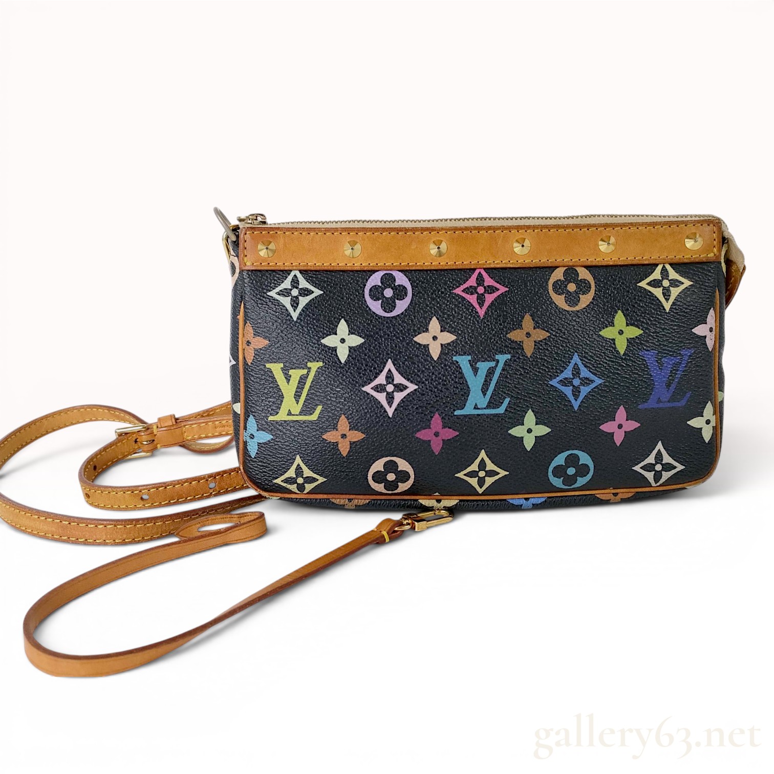 Louis Vuitton Monogram Multicolor Pochette Accessoires Handbag