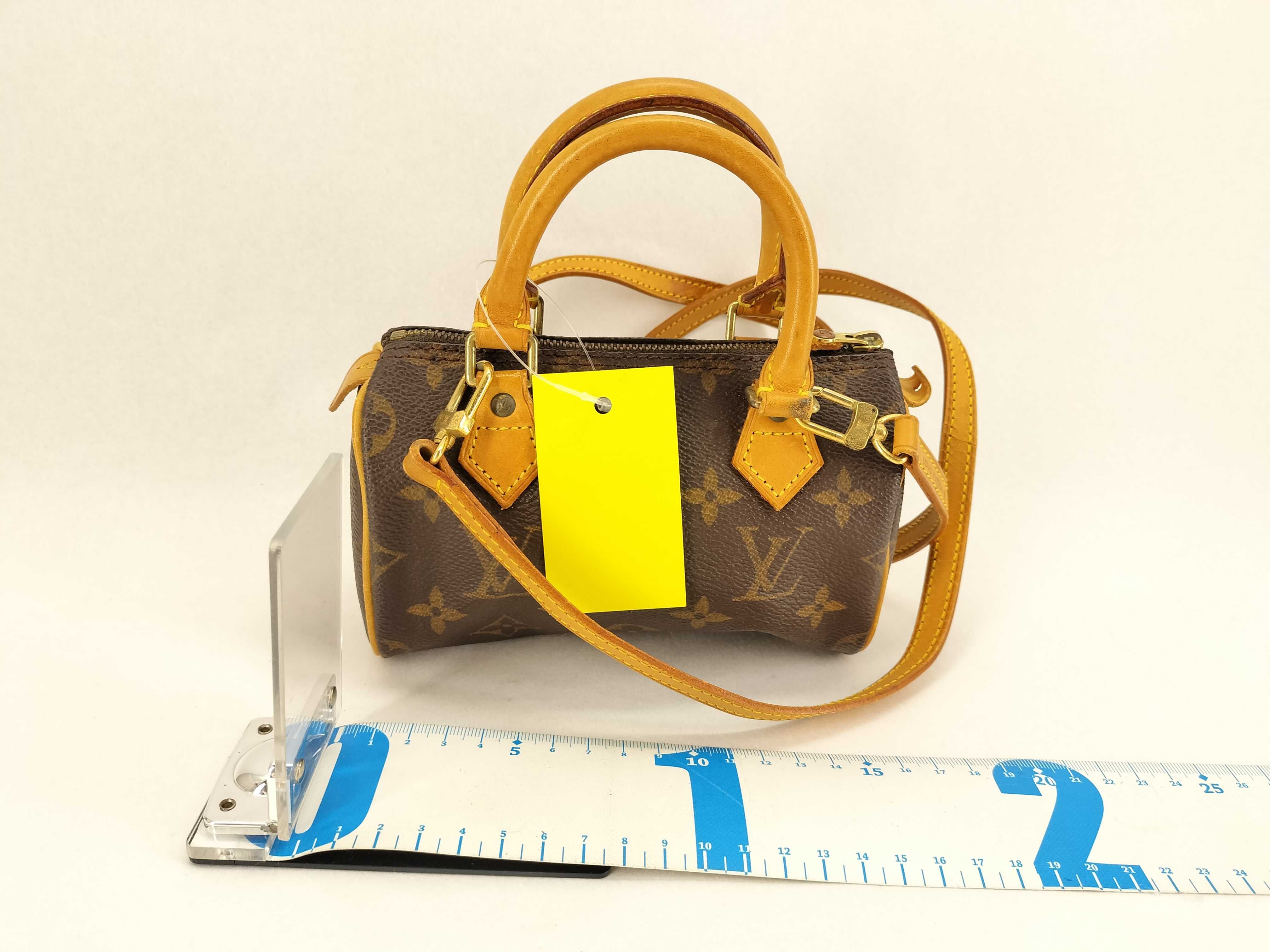 Louis Vuitton Monogram Mini Speedy HL Handbag