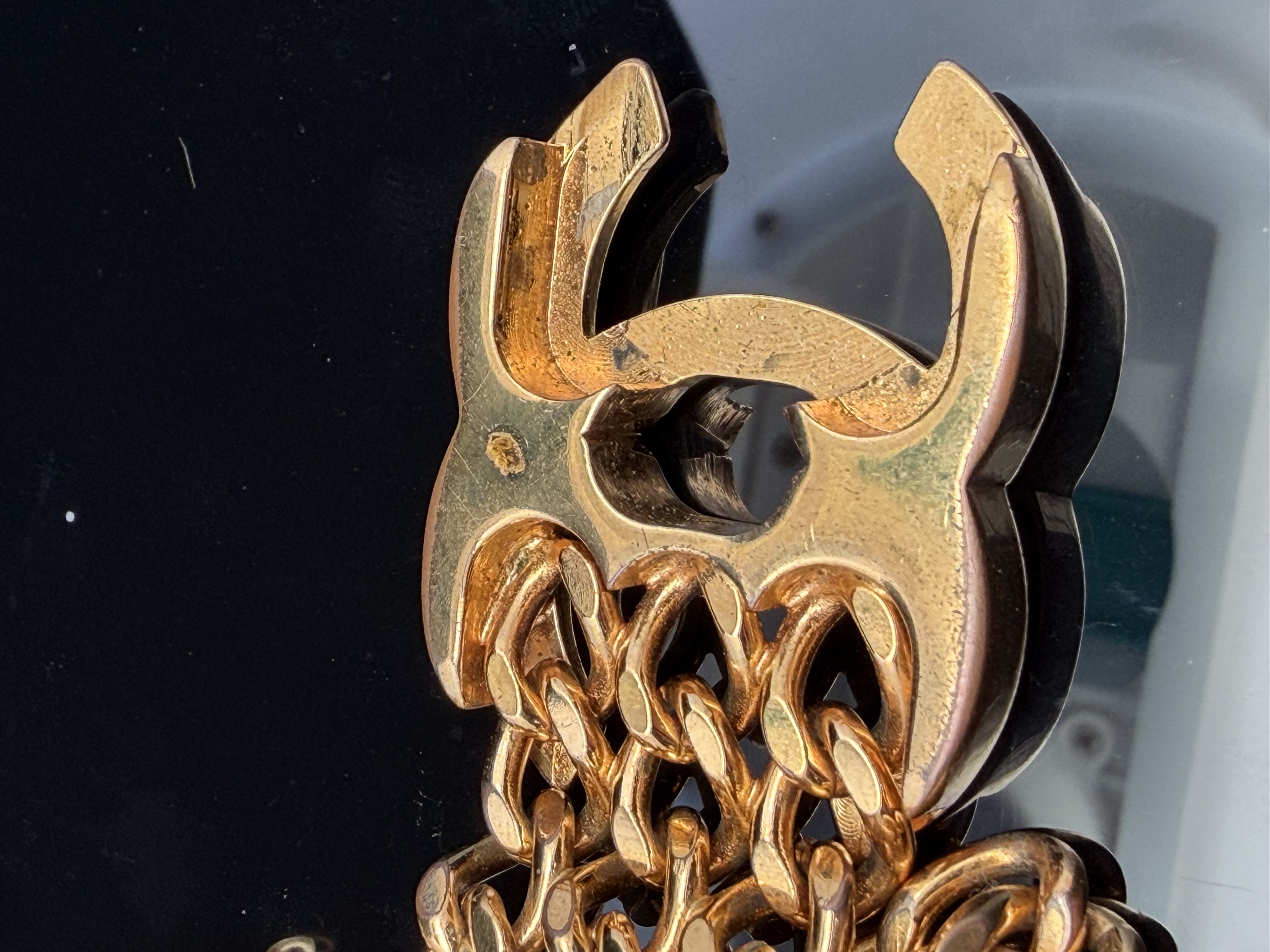 Chanel Vintage Turn-lock Link Bracelet