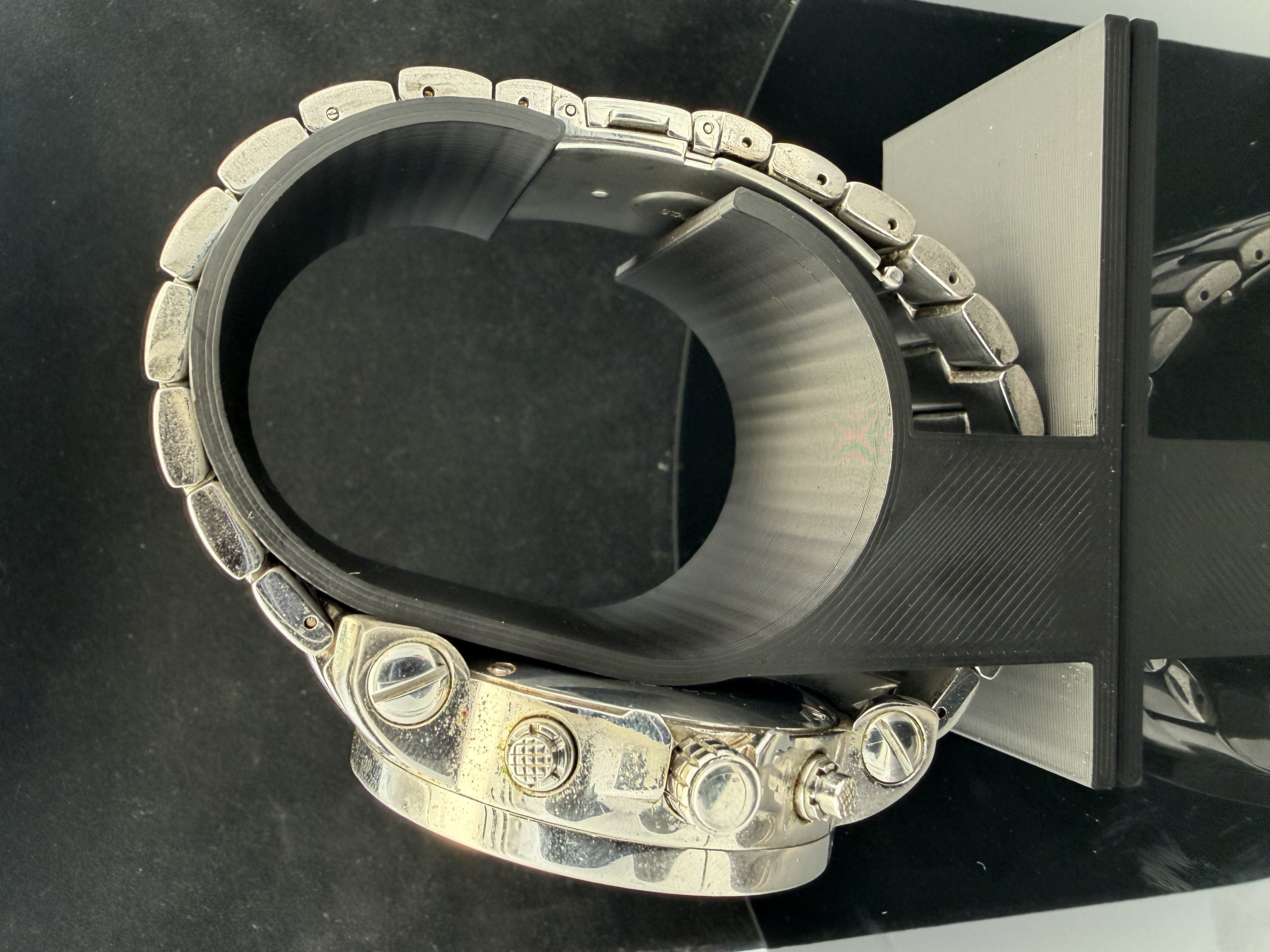Freeze Automatic Natural Diamond Chronograph Watch