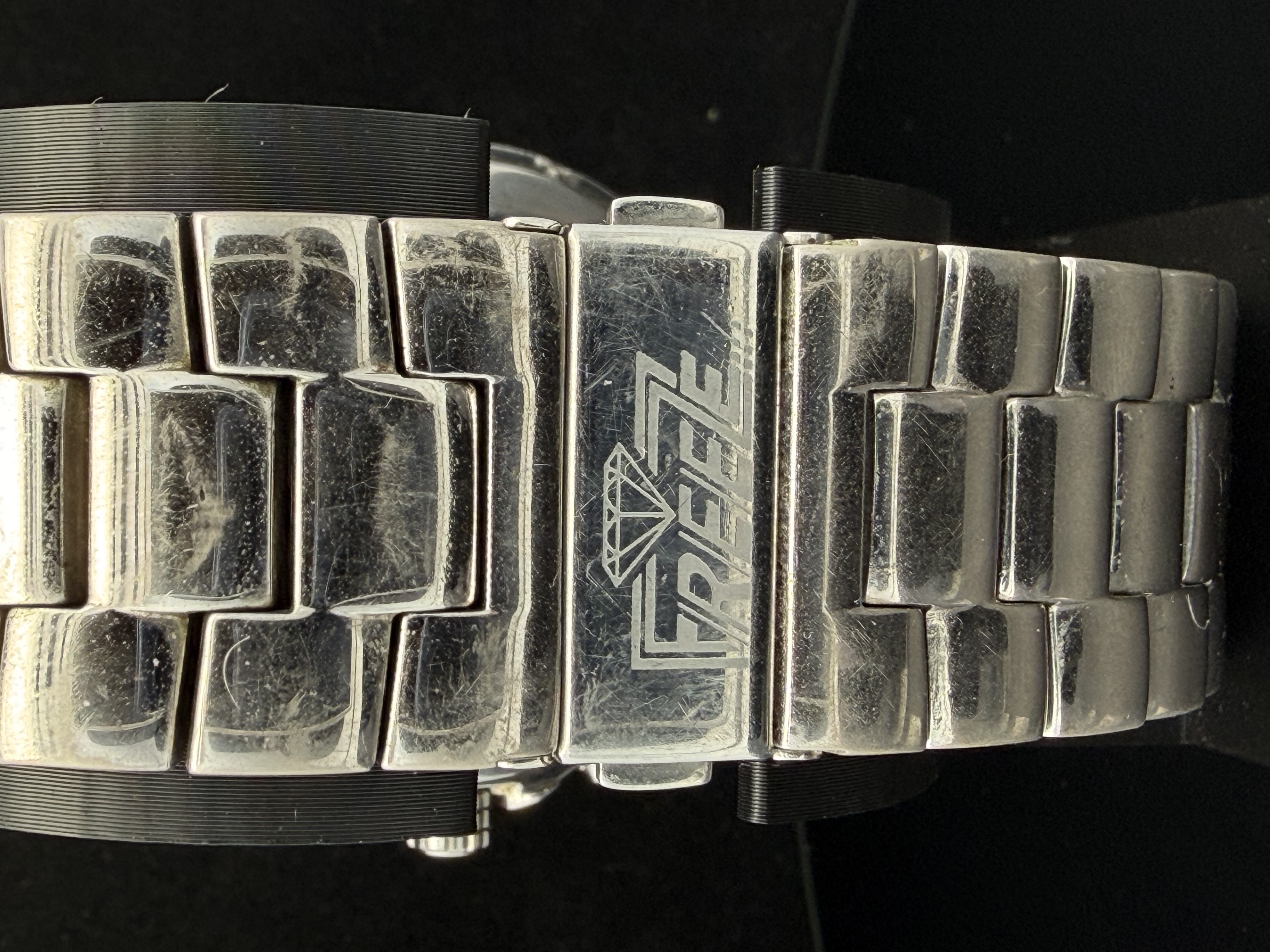 Freeze Automatic Natural Diamond Chronograph Watch