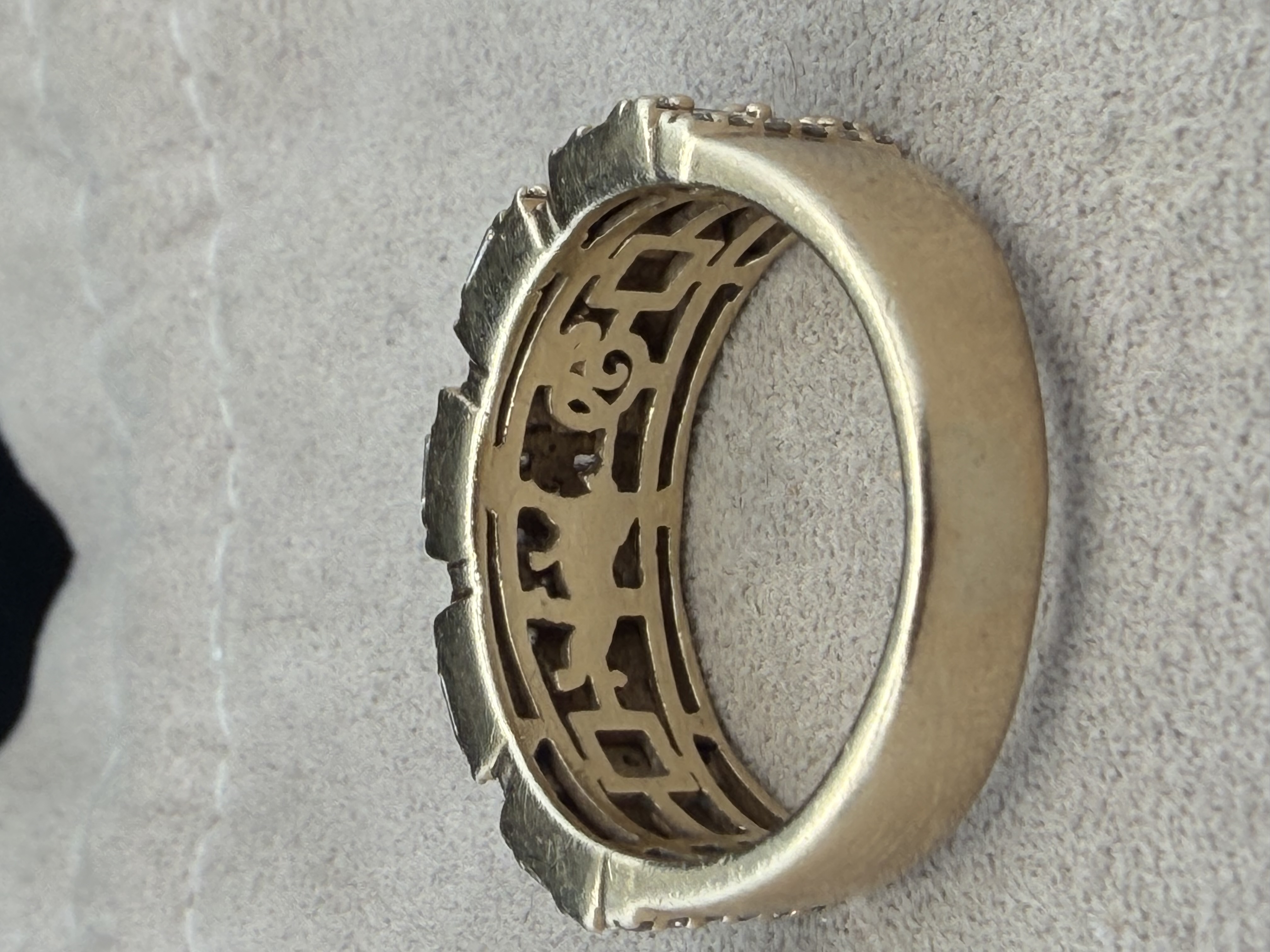 Natural Diamond Baguette Ring