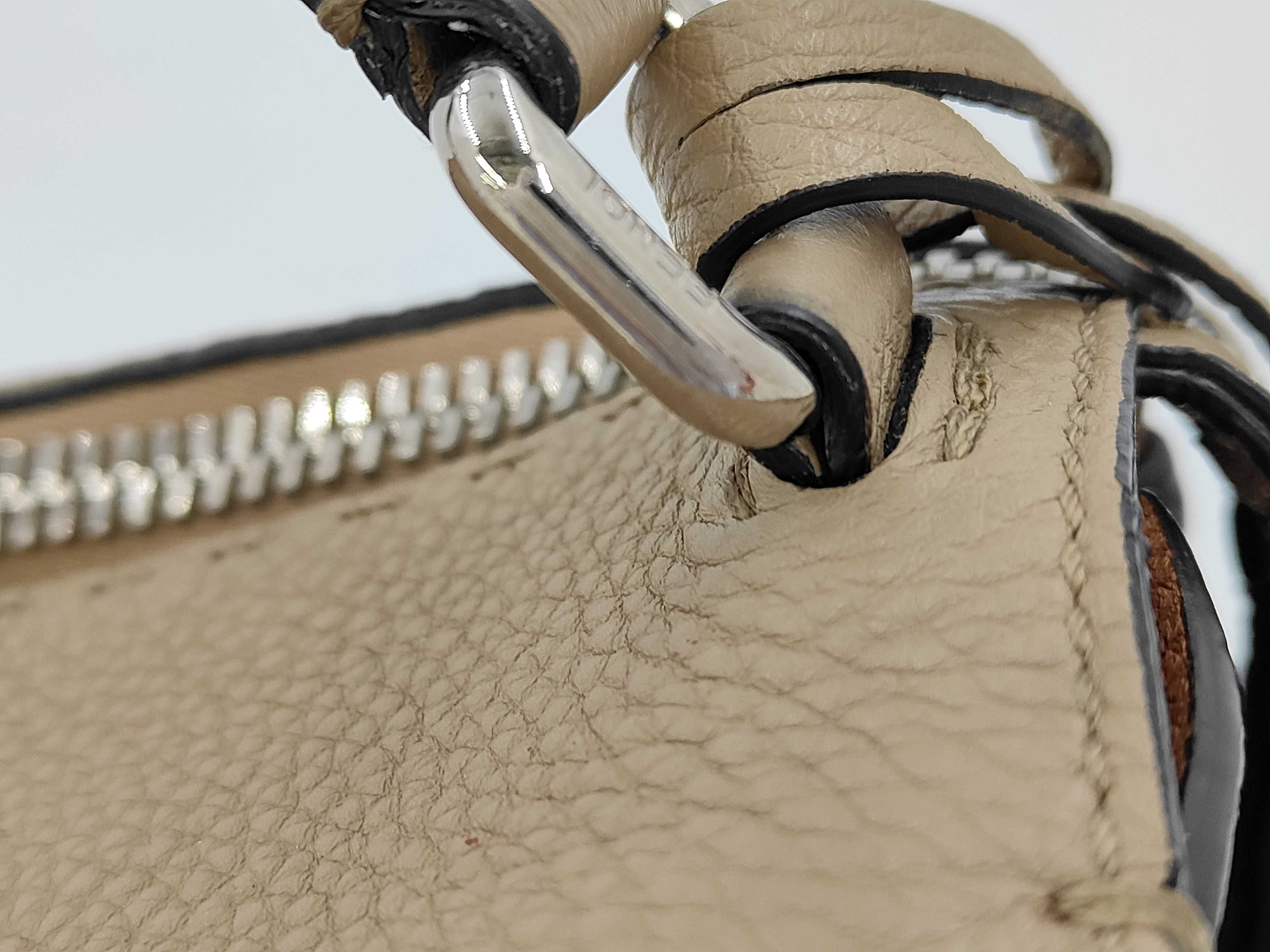Fendi Selleria Lei Whipstitch Leather Top Handle Bag