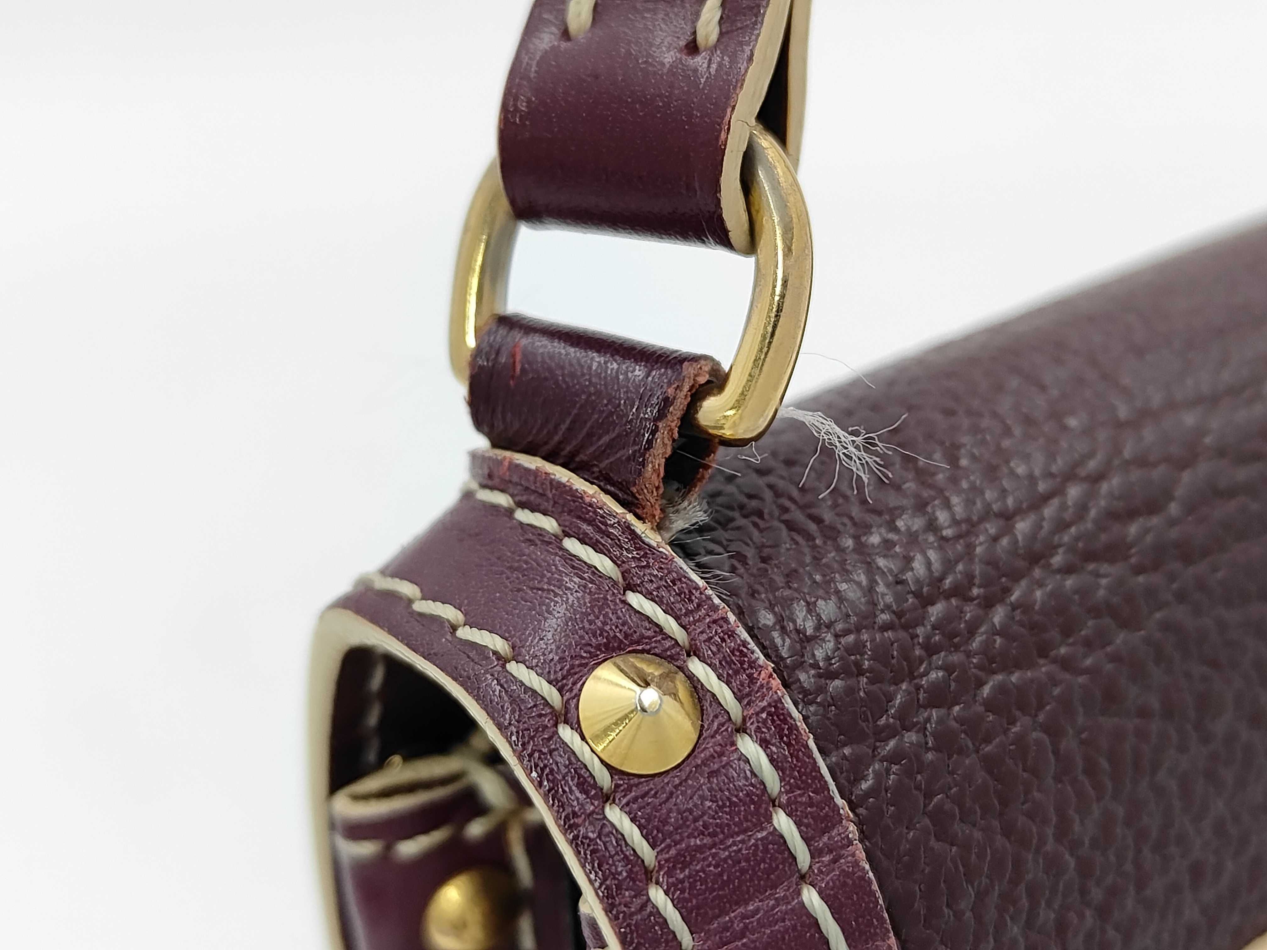 Louis Vuitton Plum Suhali Leather Le Talentueux Shoulder Bag