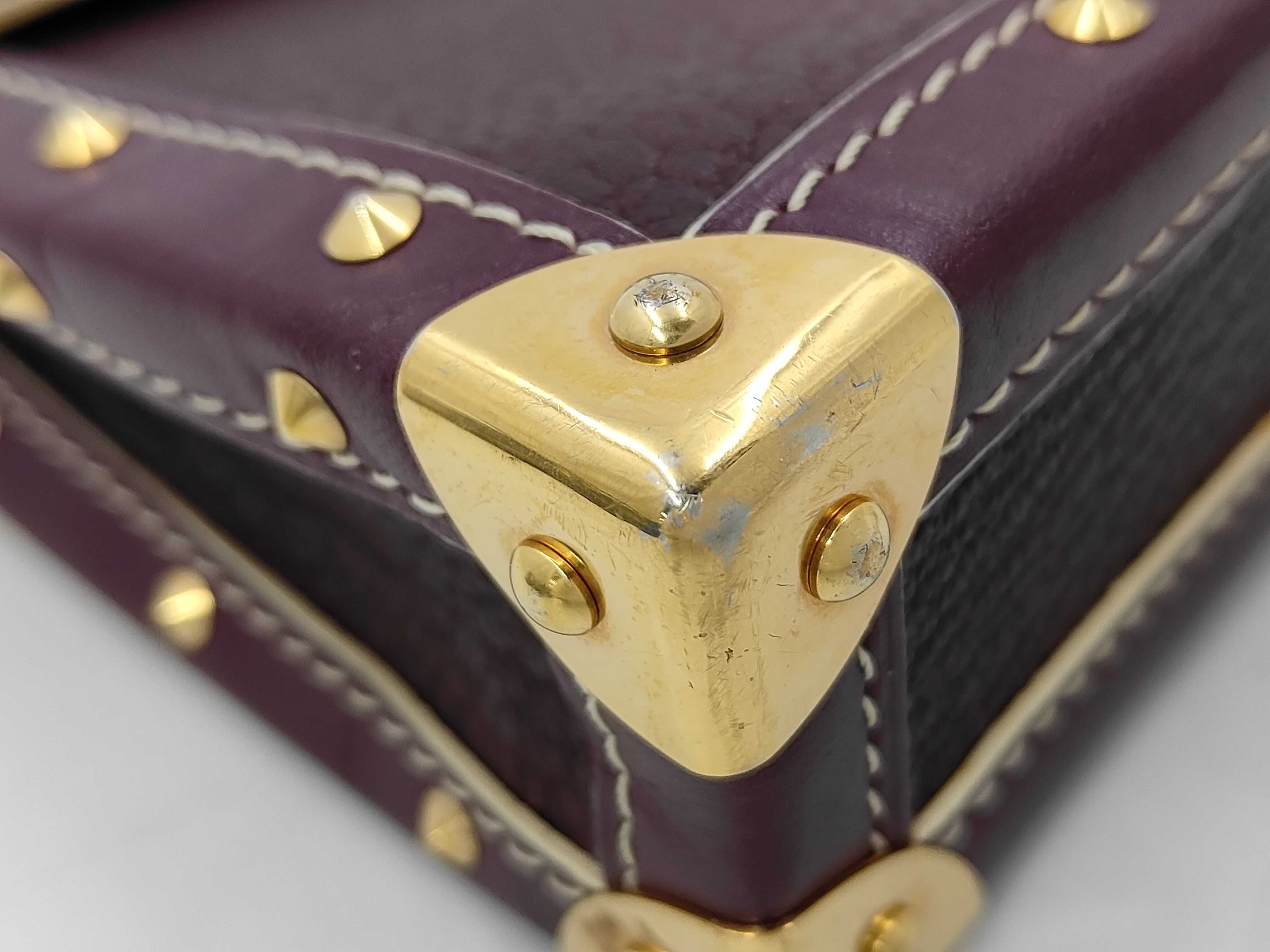 Louis Vuitton Plum Suhali Leather Le Talentueux Shoulder Bag