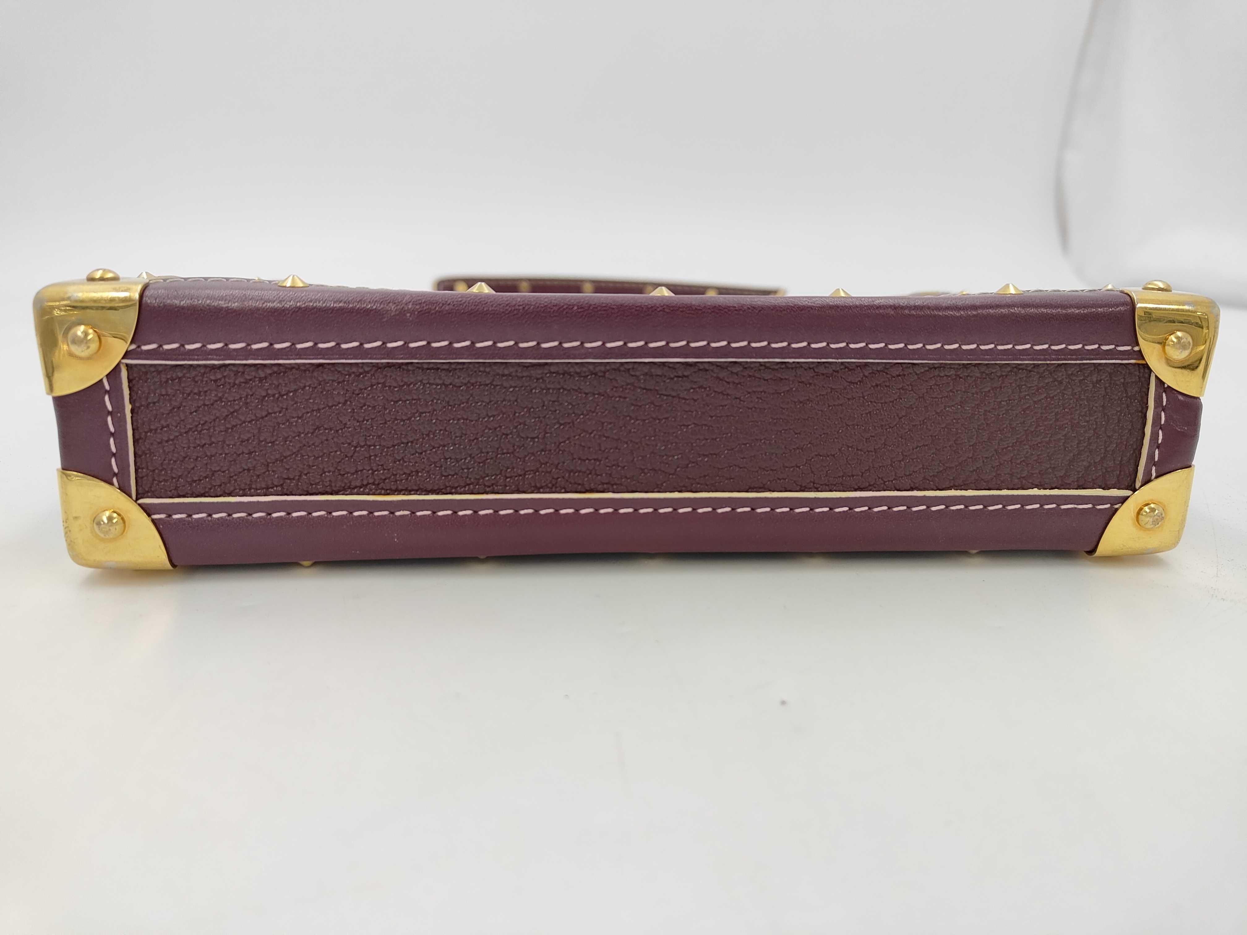 Louis Vuitton Plum Suhali Leather Le Talentueux Shoulder Bag