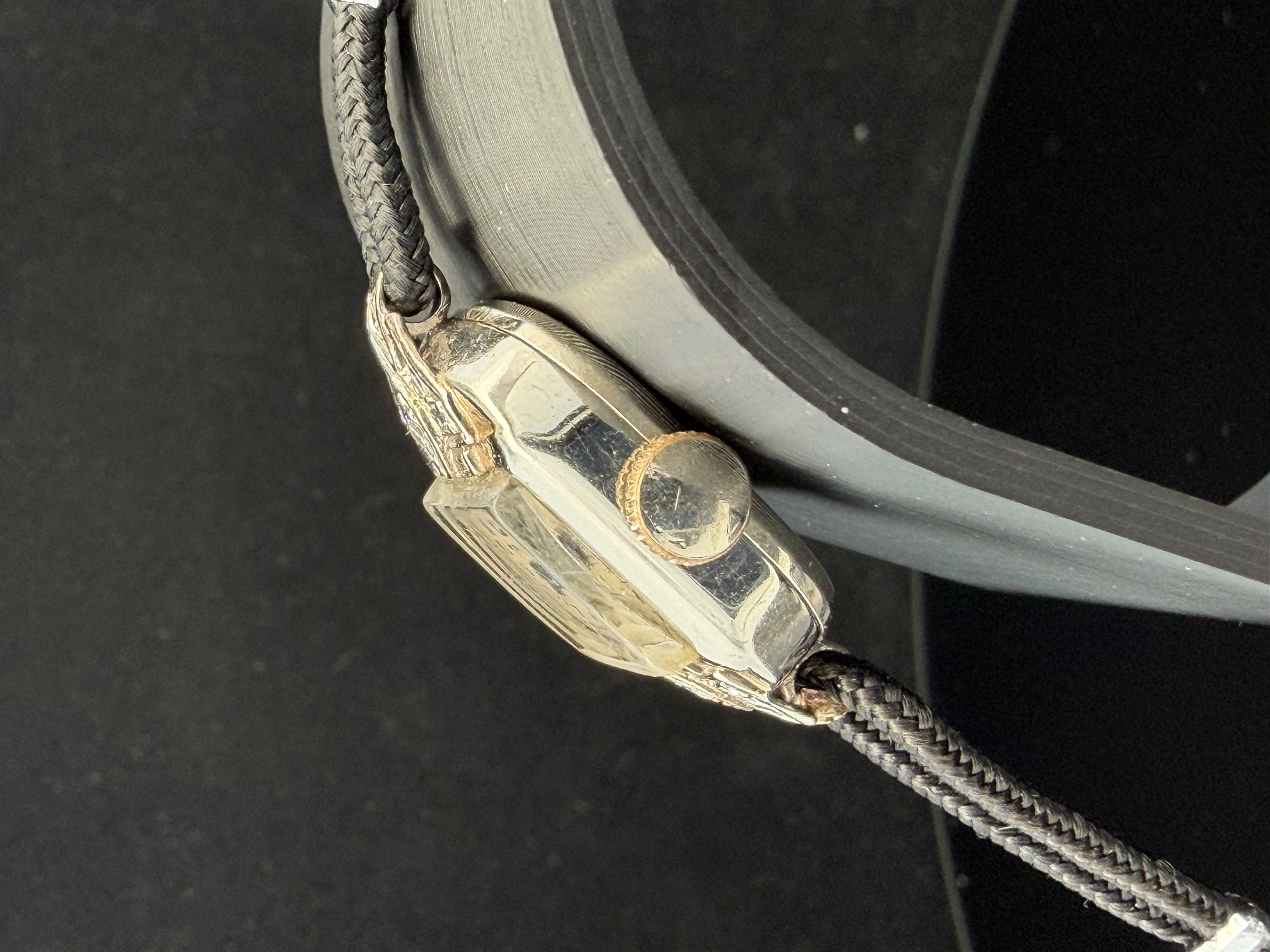 Estate 14K White Gold Diamond Ladies Watch