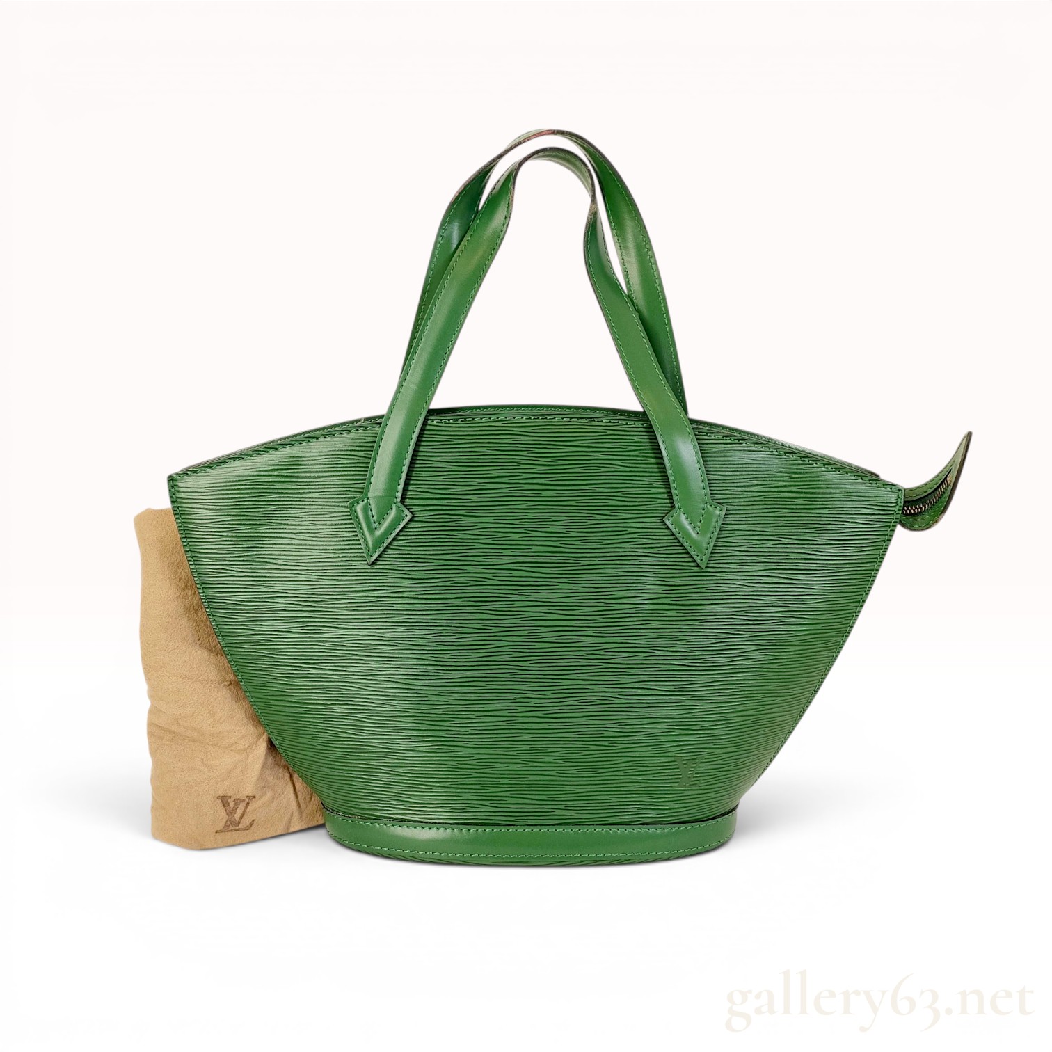 Louis Vuitton Borneo Green Epi Leather Saint Jacques Shopping Bag M52274