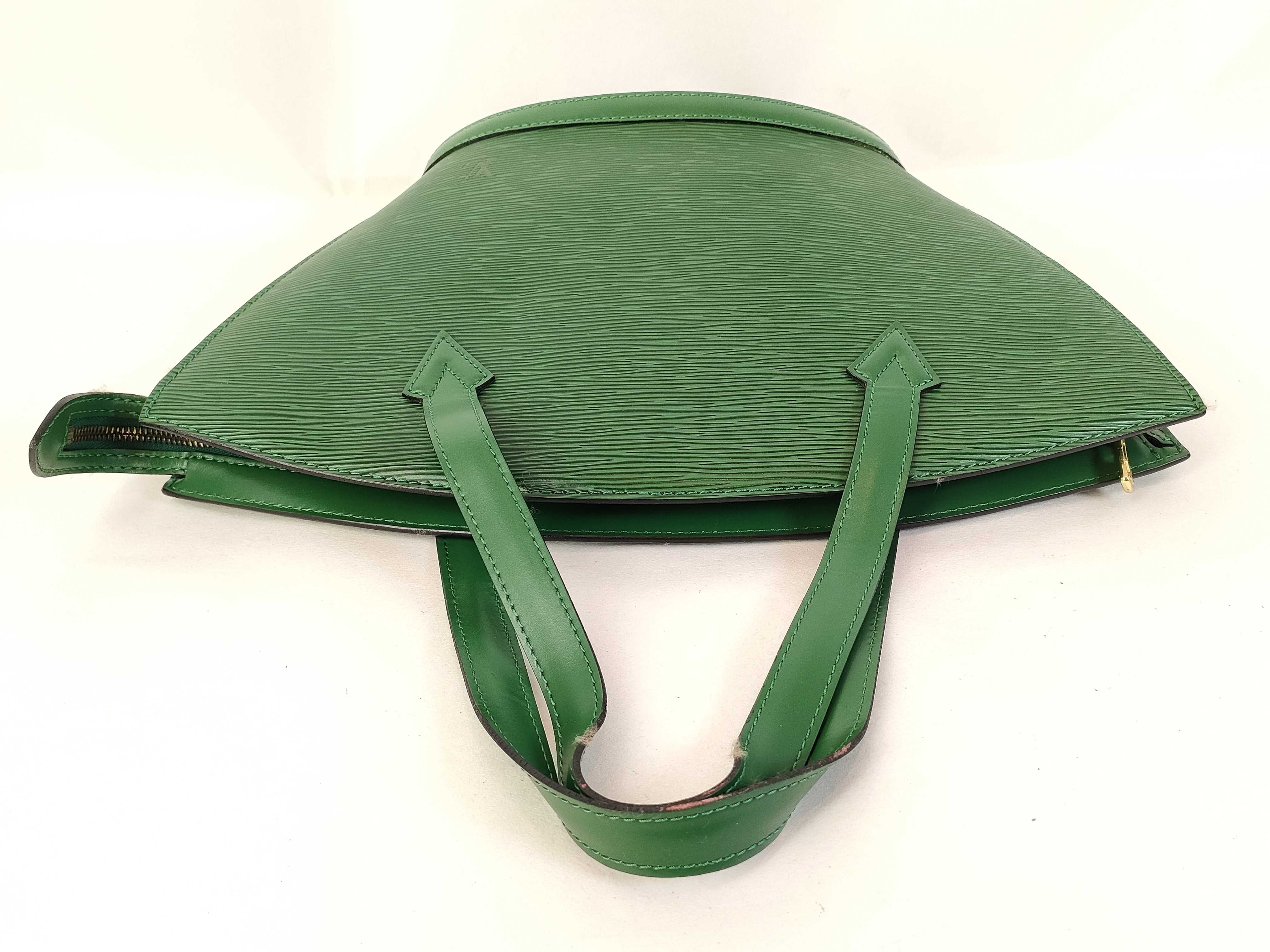 Louis Vuitton Borneo Green Epi Leather Saint Jacques Shopping Bag M52274