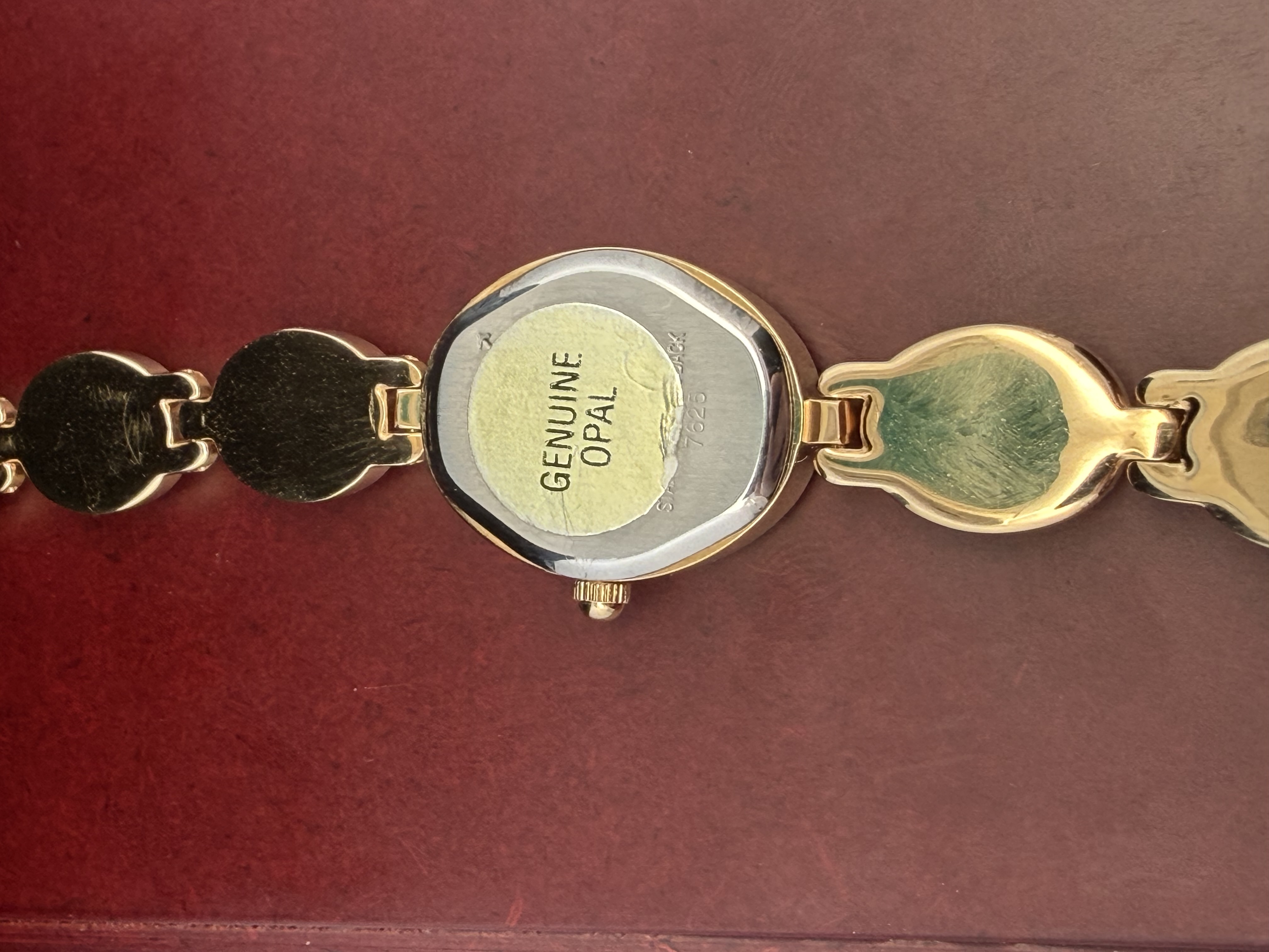 New Old Stock Jules Jurgensen Mosaic Opal Watch
