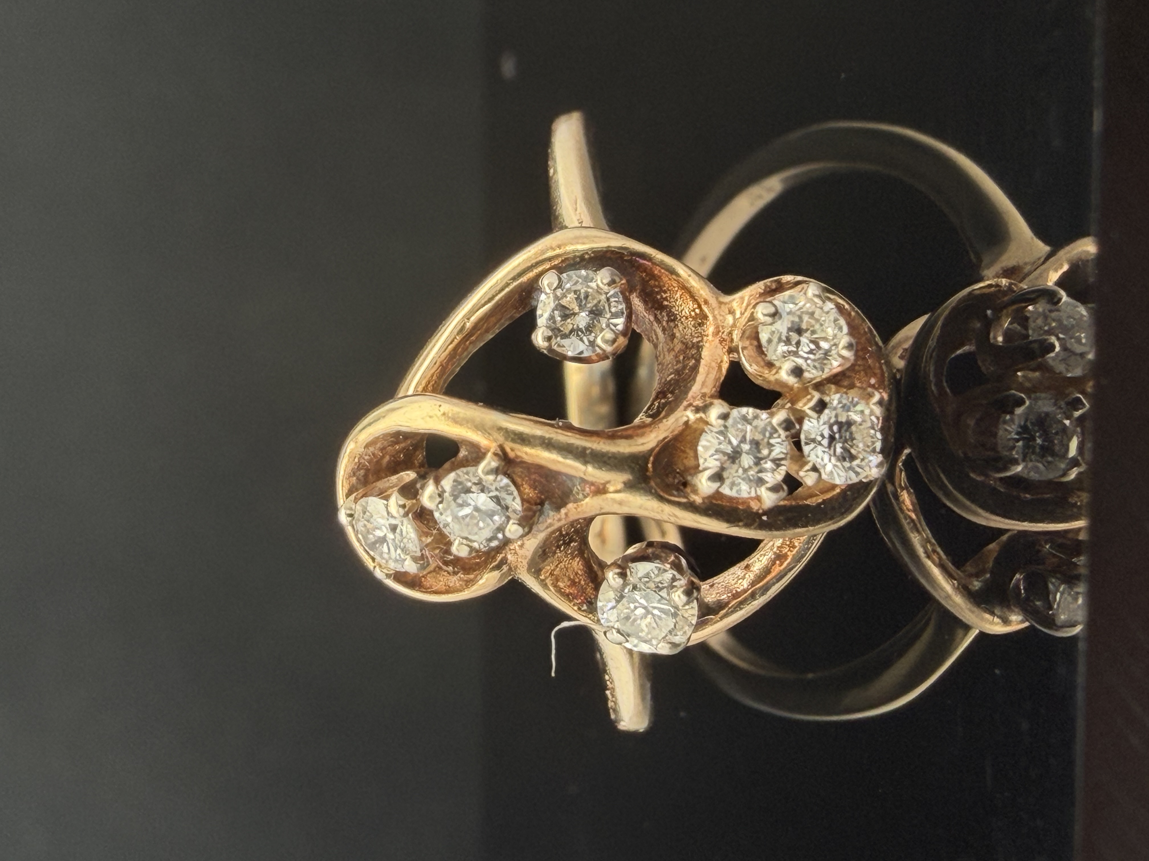 14K Diamond Ring
