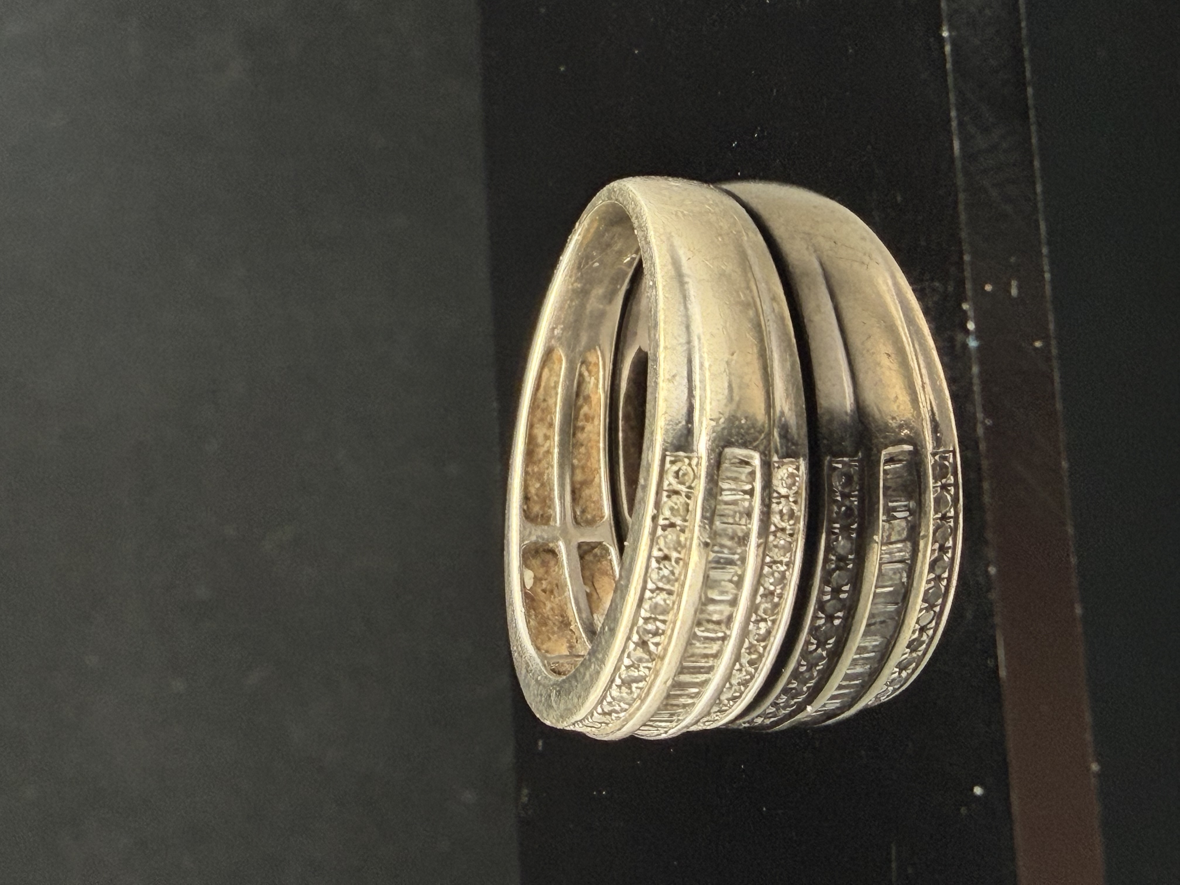 10K Natural Diamond Ring