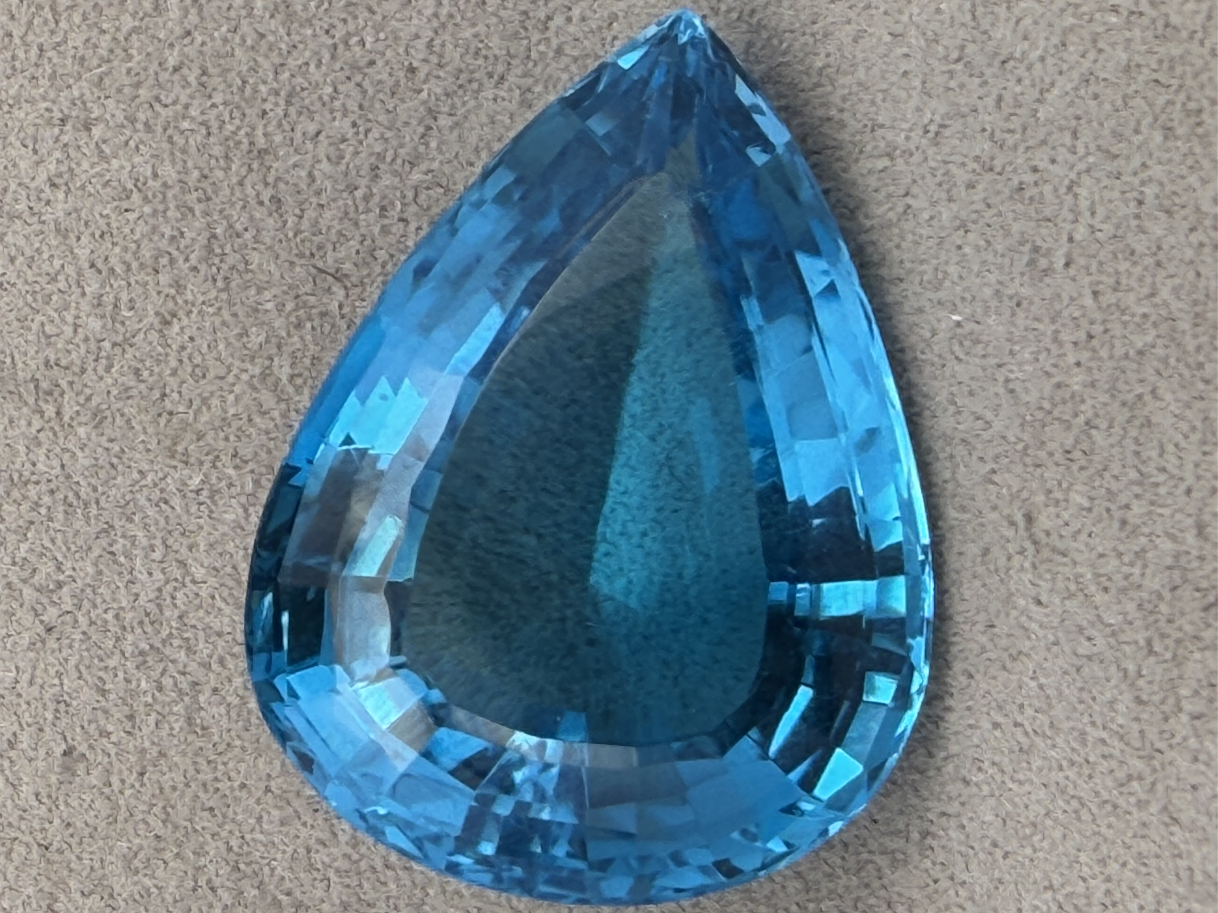 67.6 Carat Blue Topaz