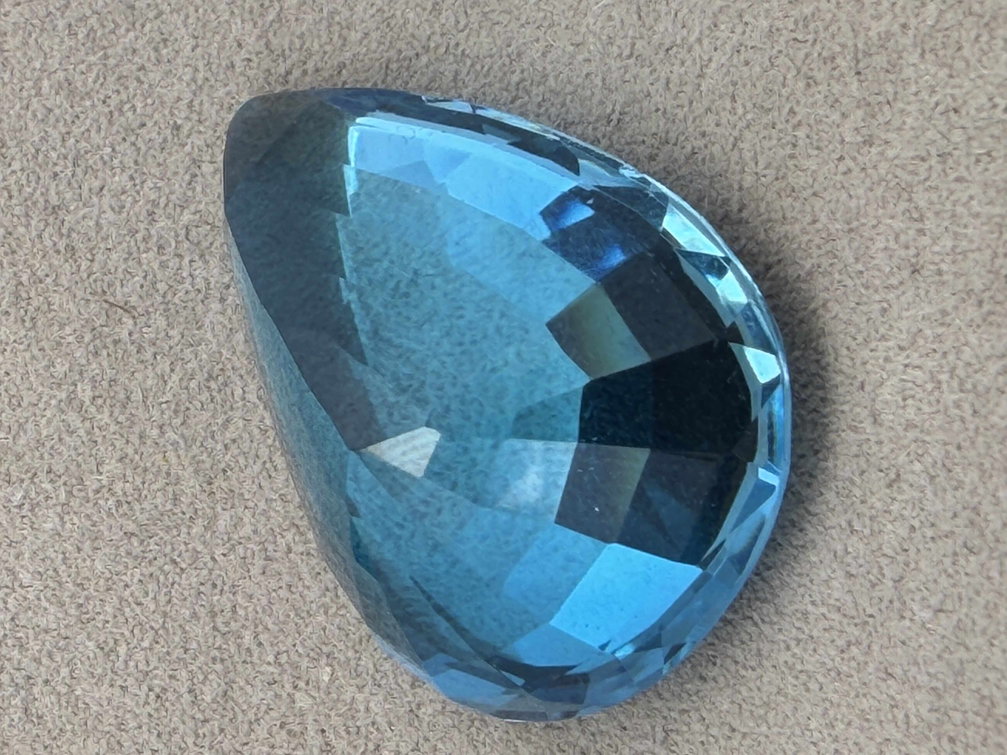67.6 Carat Blue Topaz
