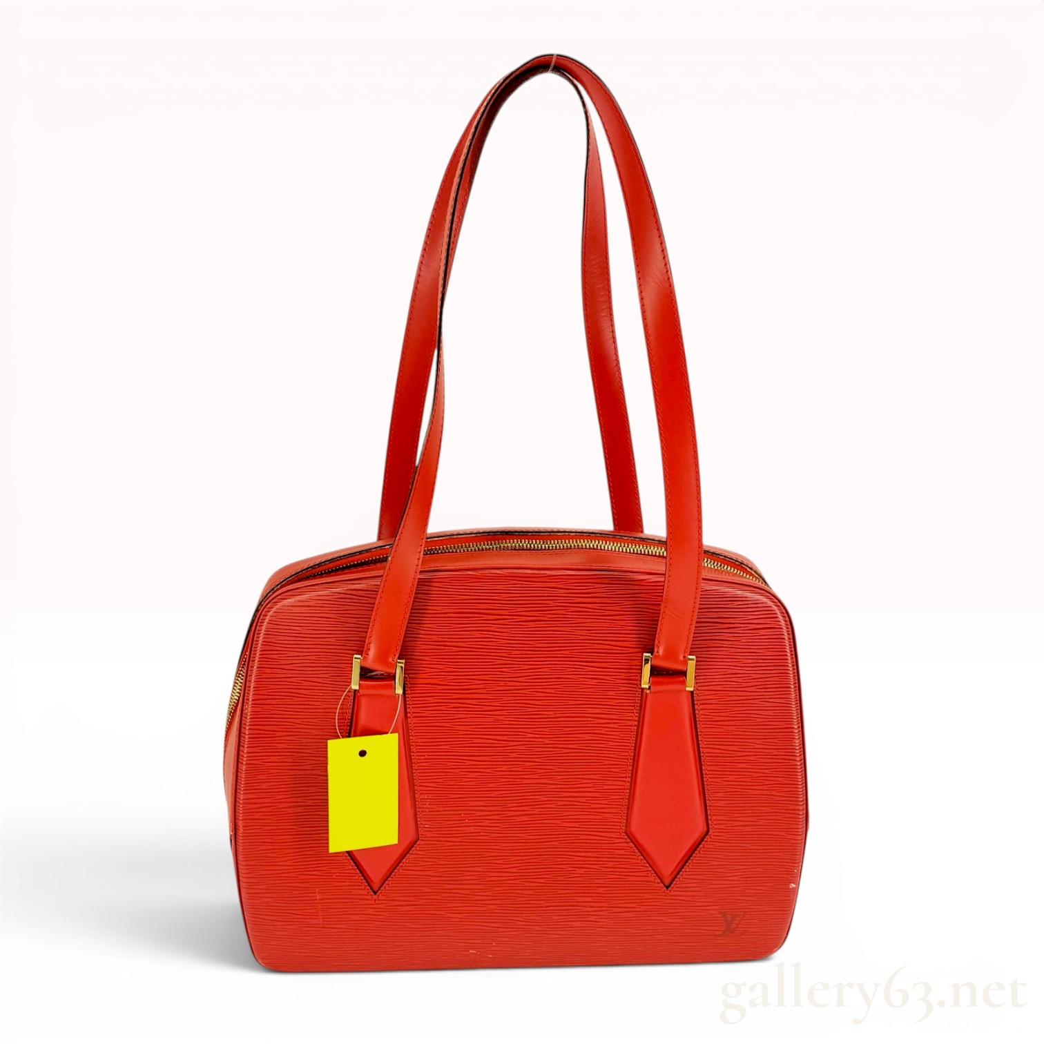 Louis Vuitton Red Epi Leather Voltaire Shoulder Bag