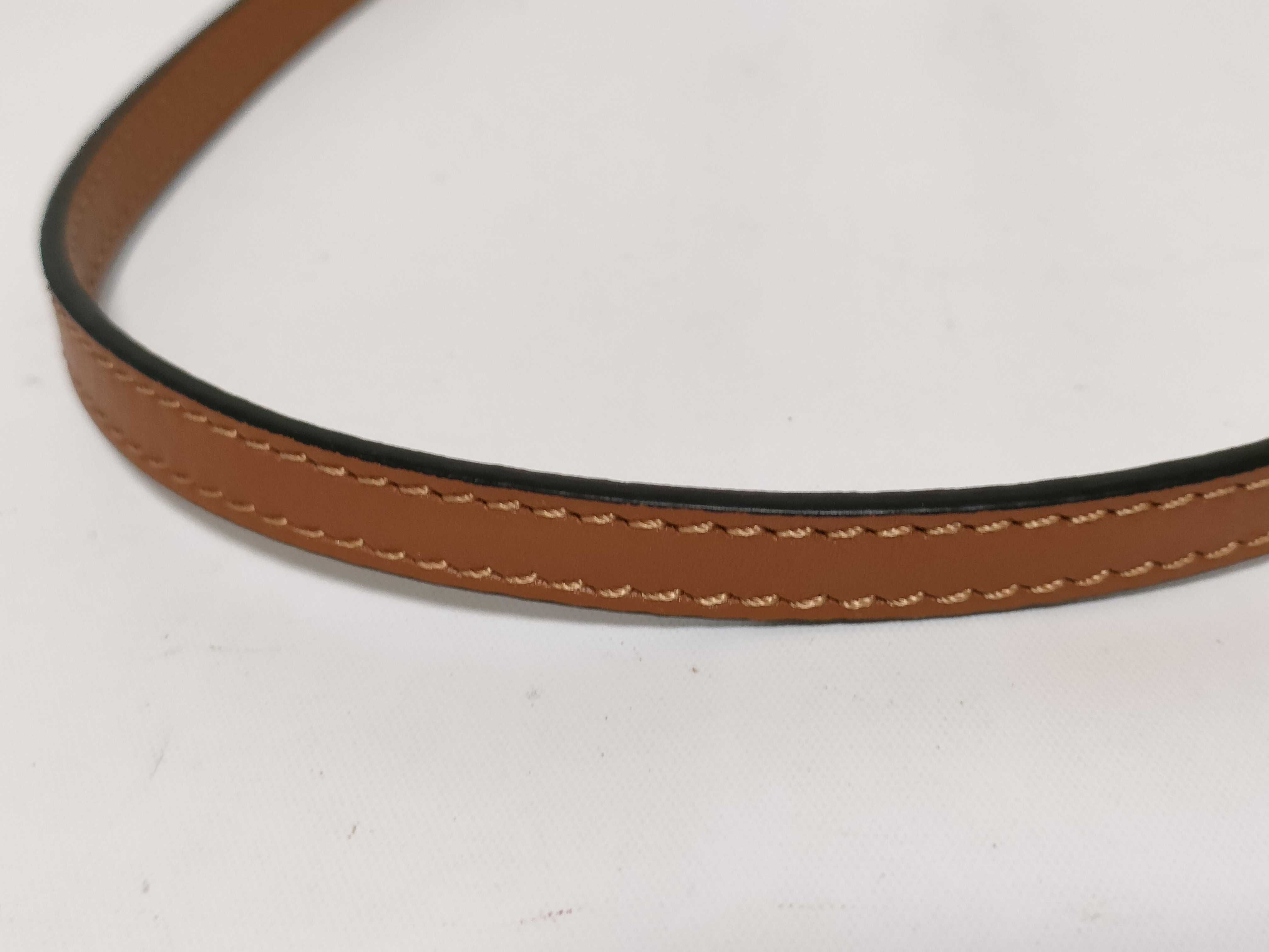 Loewe Tan Calfskin Leather Elephant Pocket Crossbody Bag