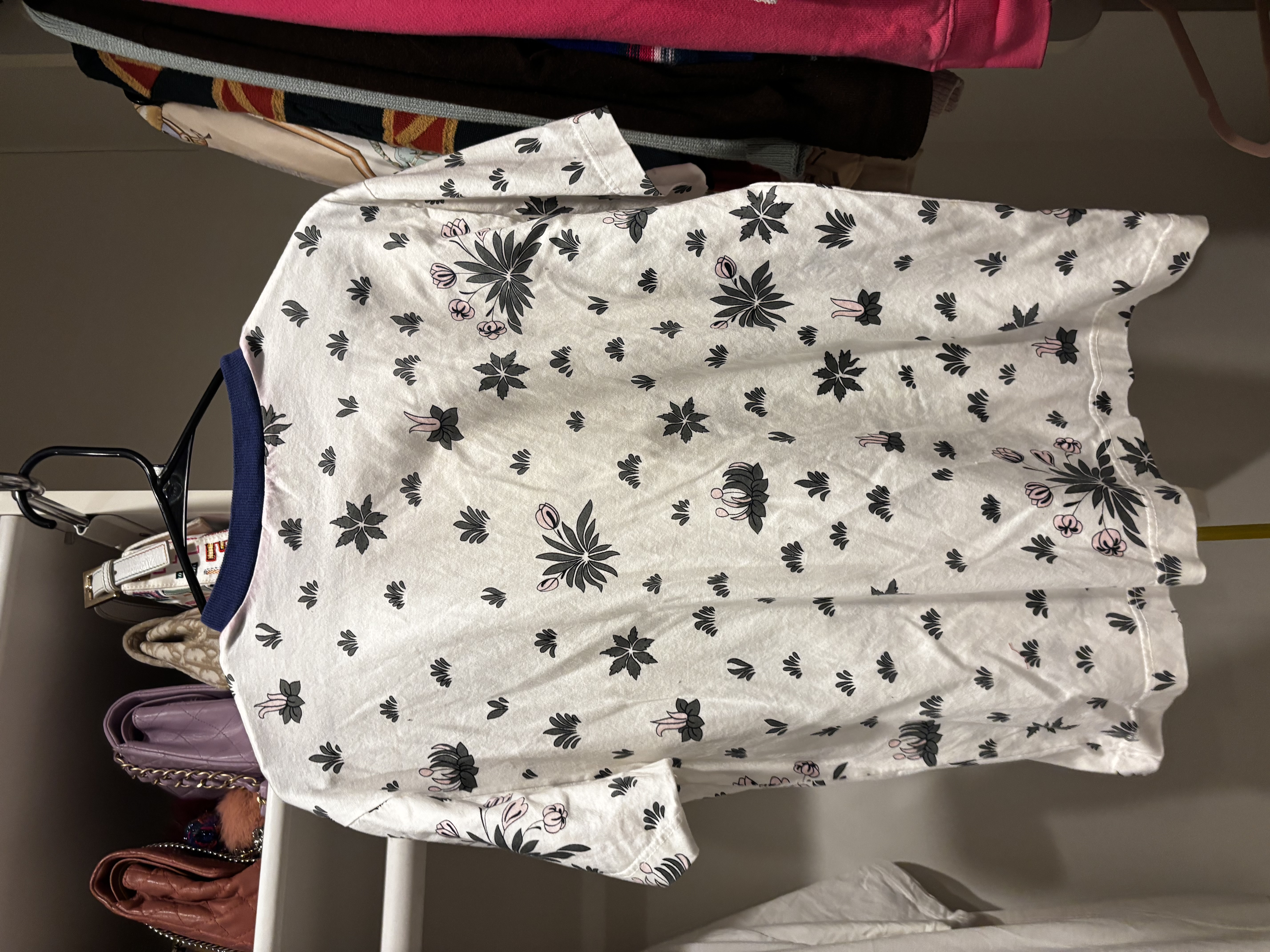 Hermes Jungle Love Robert Dallet Pattern Cotton T-Shirt Size M
