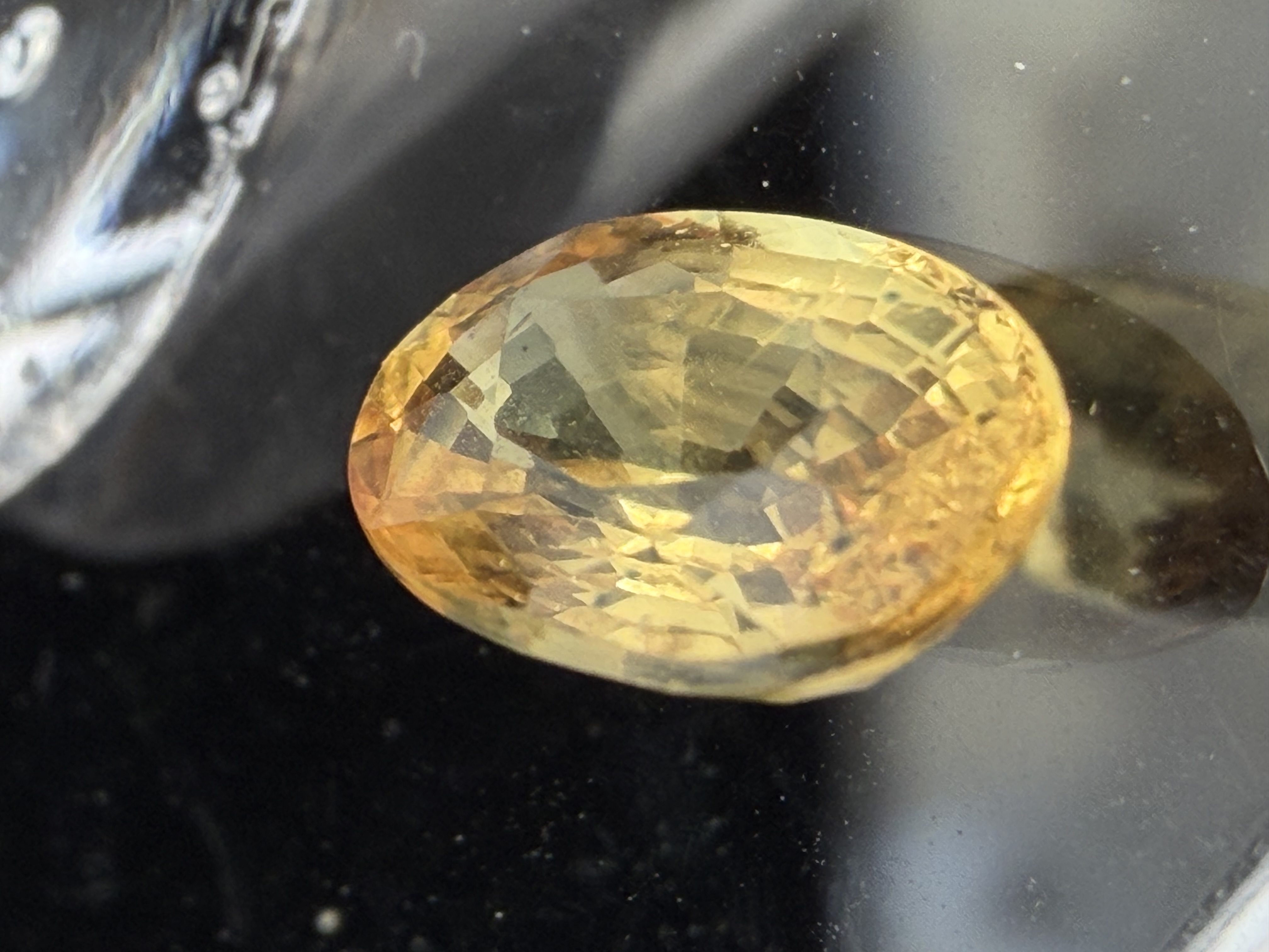 1.41 Carat Loose Certified Natural Yellow Sapphire
