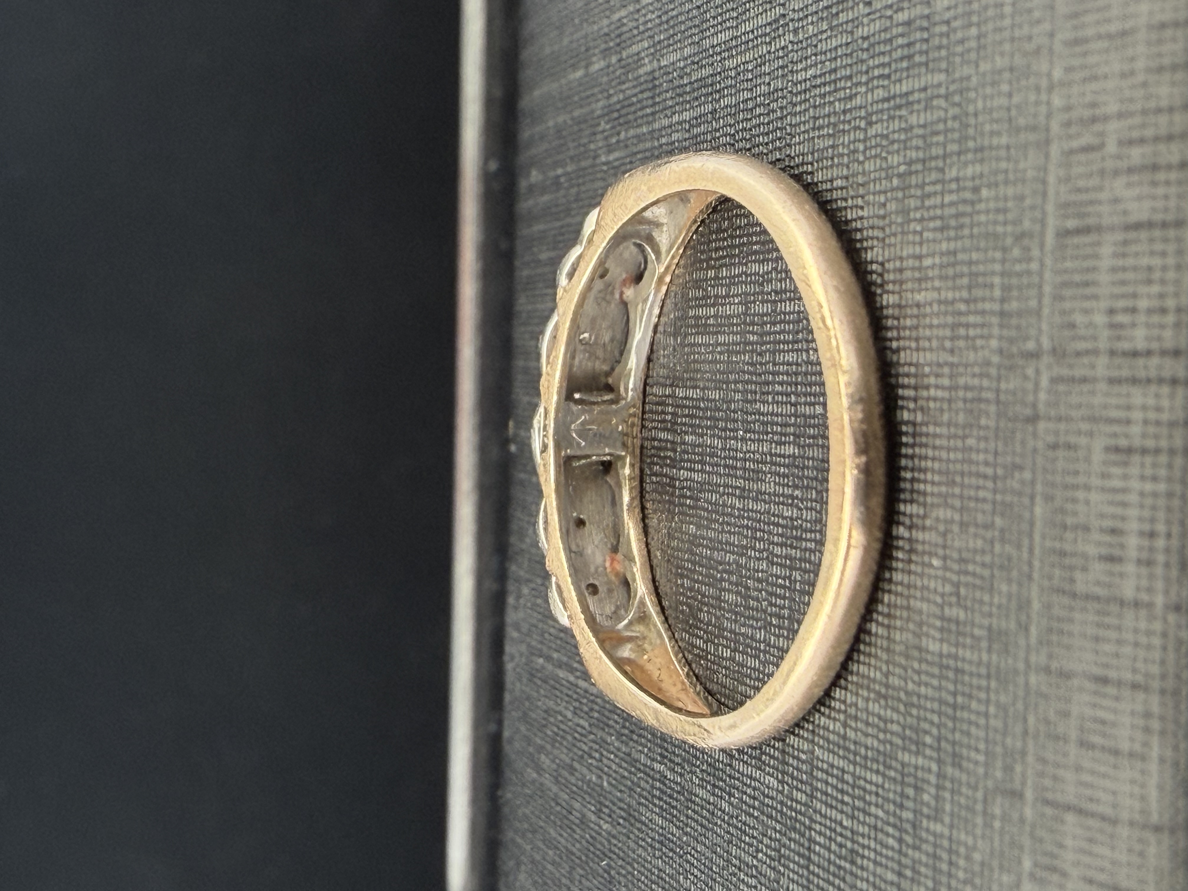 Estate 14K Yellow Gold Diamond Ring