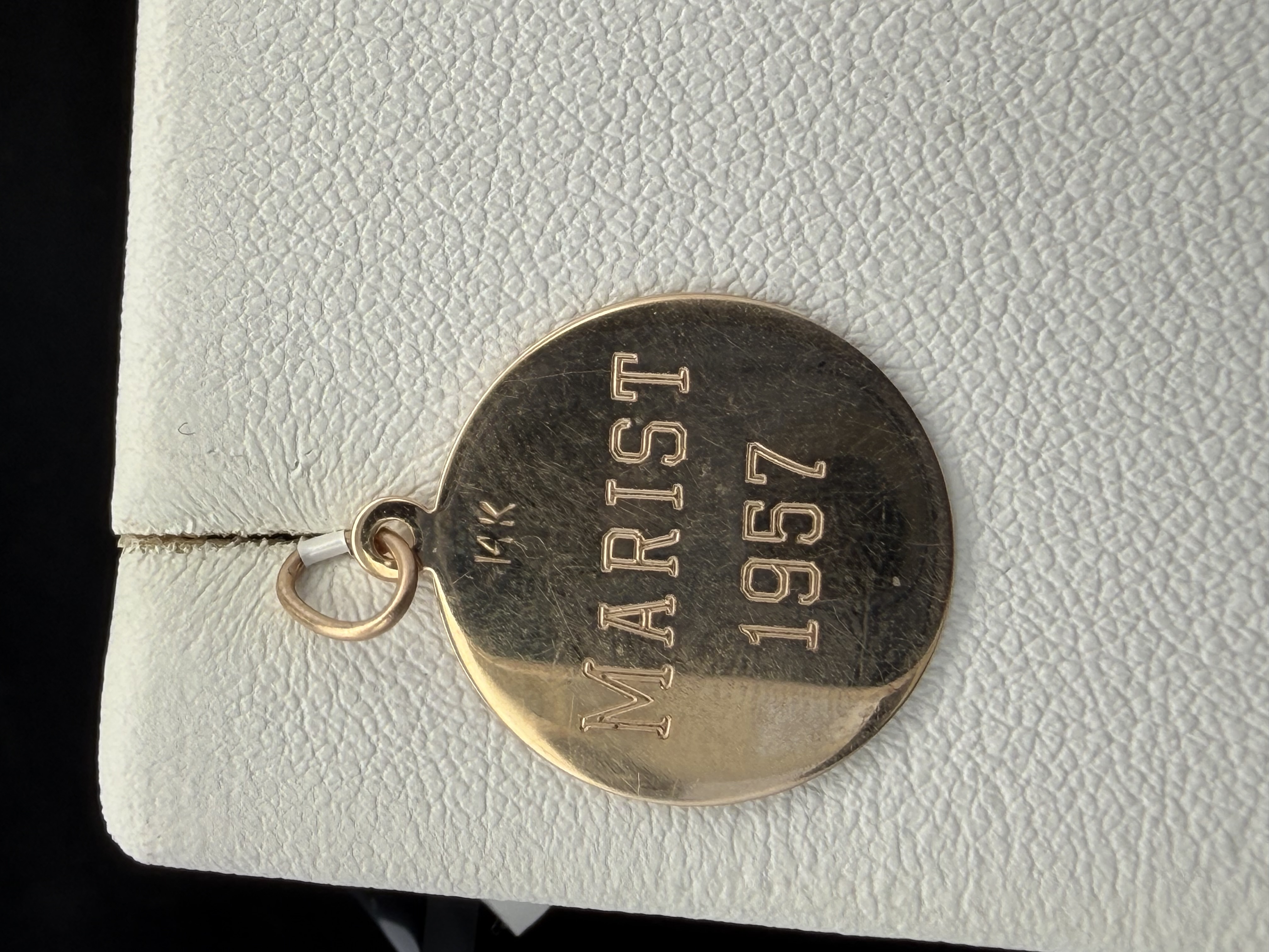 14K Sunburst Pendant