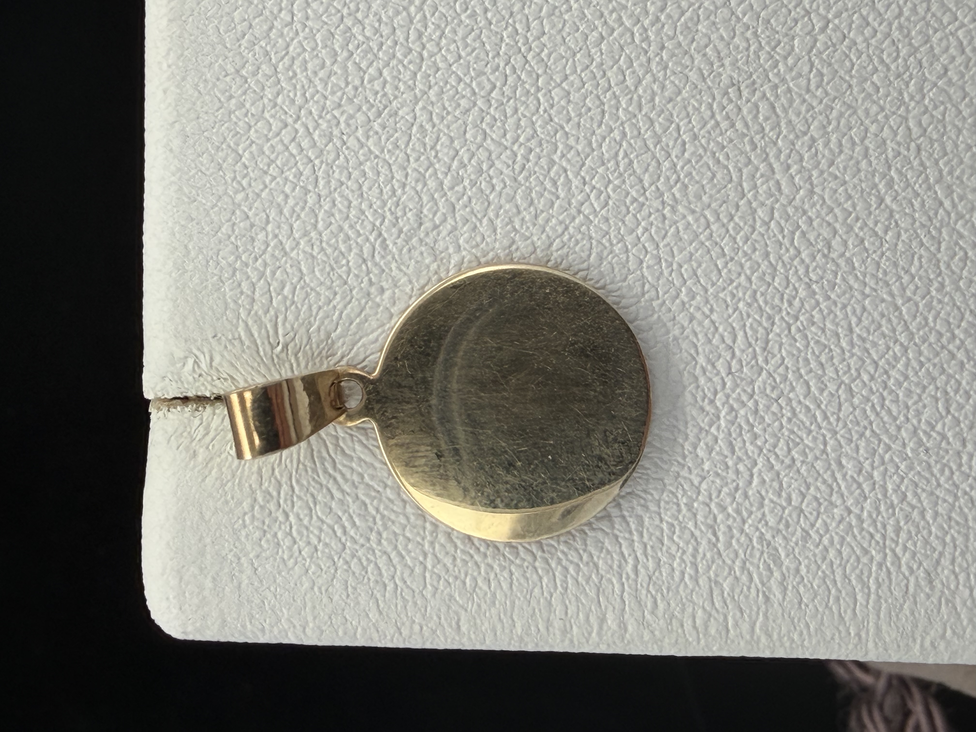 14K Yellow Gold Roman Column Pendant