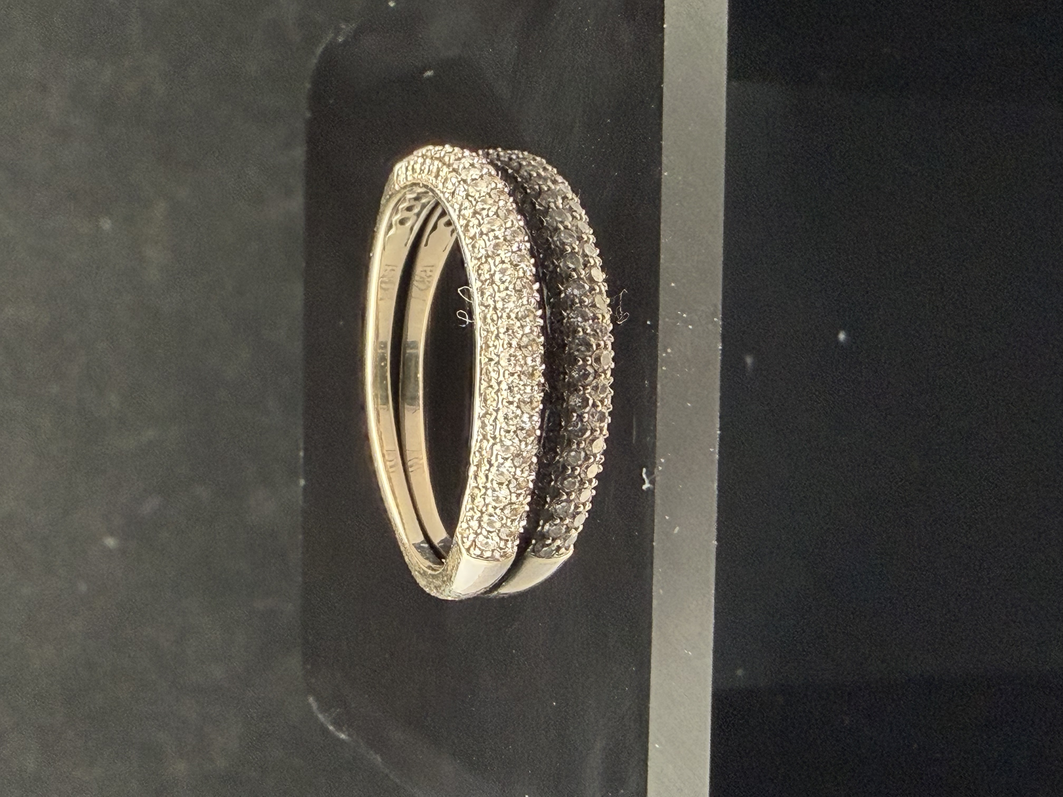 14K White Gold Diamond Ring