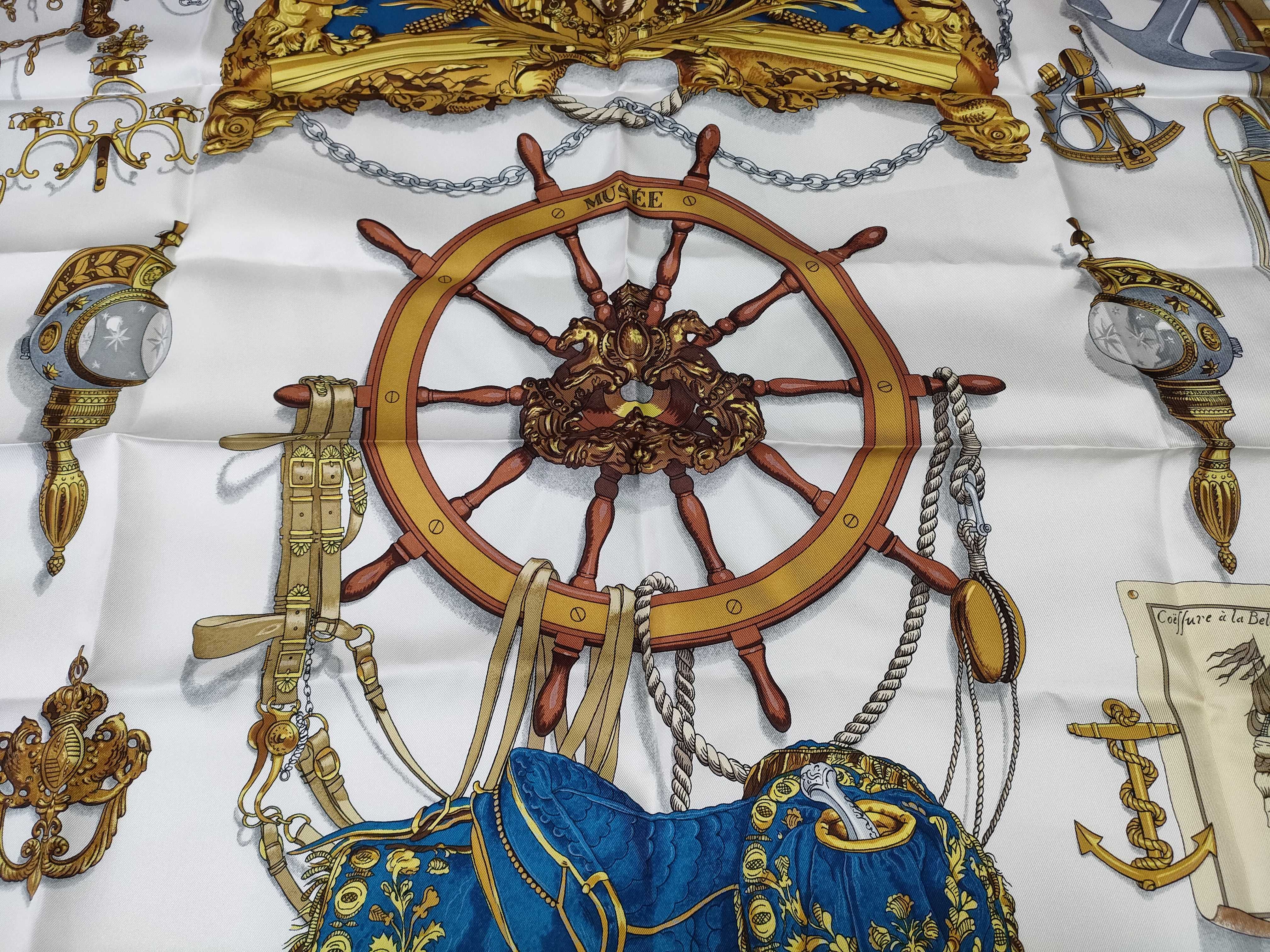 Hermès Musée Silk Scarf by Philippe Ledoux
