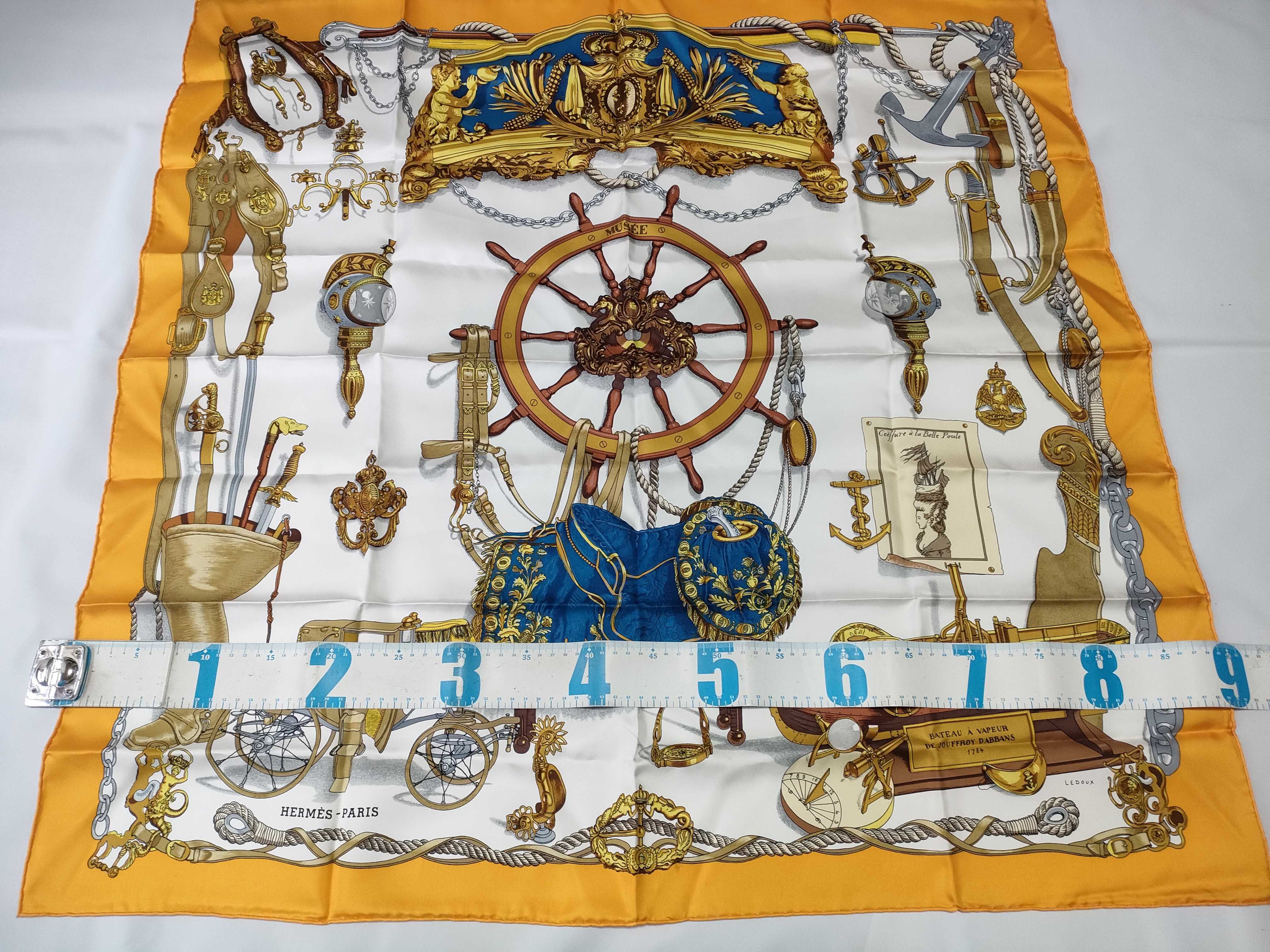 Hermès Musée Silk Scarf by Philippe Ledoux