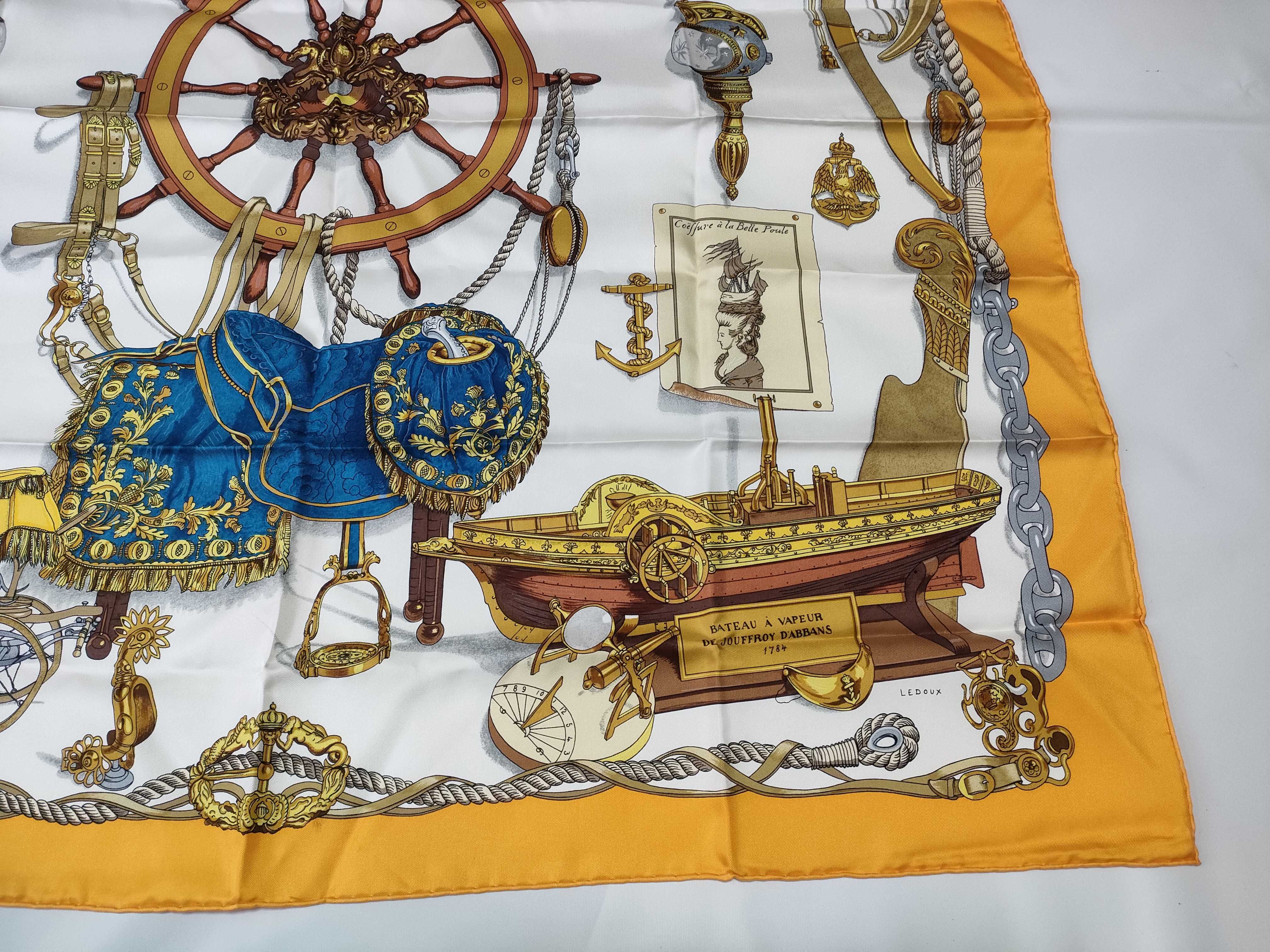 Hermès Musée Silk Scarf by Philippe Ledoux